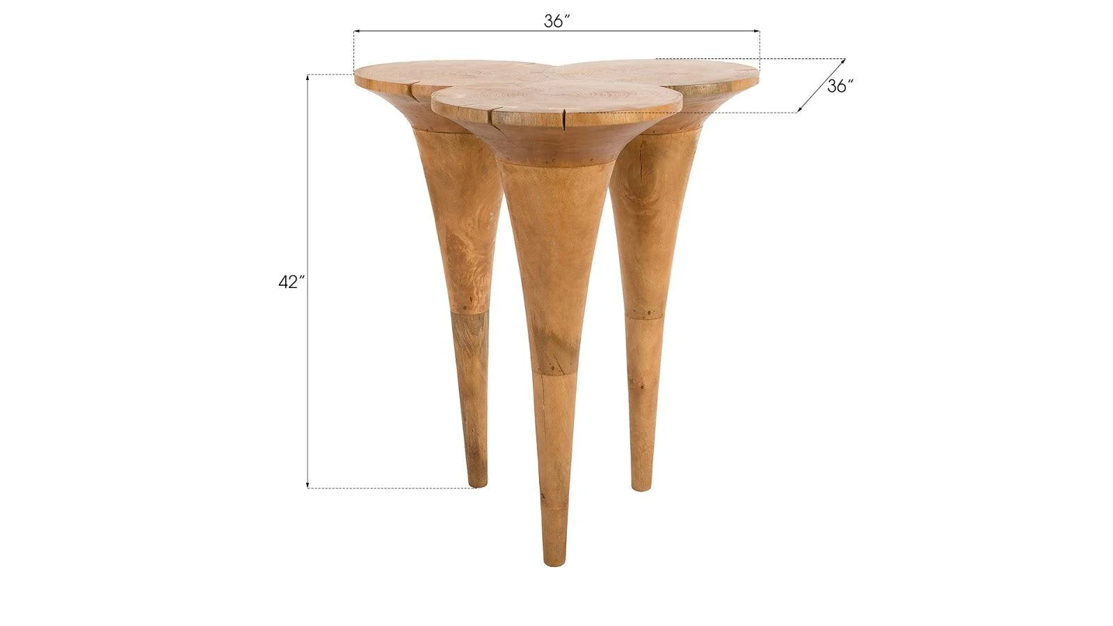 Marley Bar Table, Wood - Frankwebs