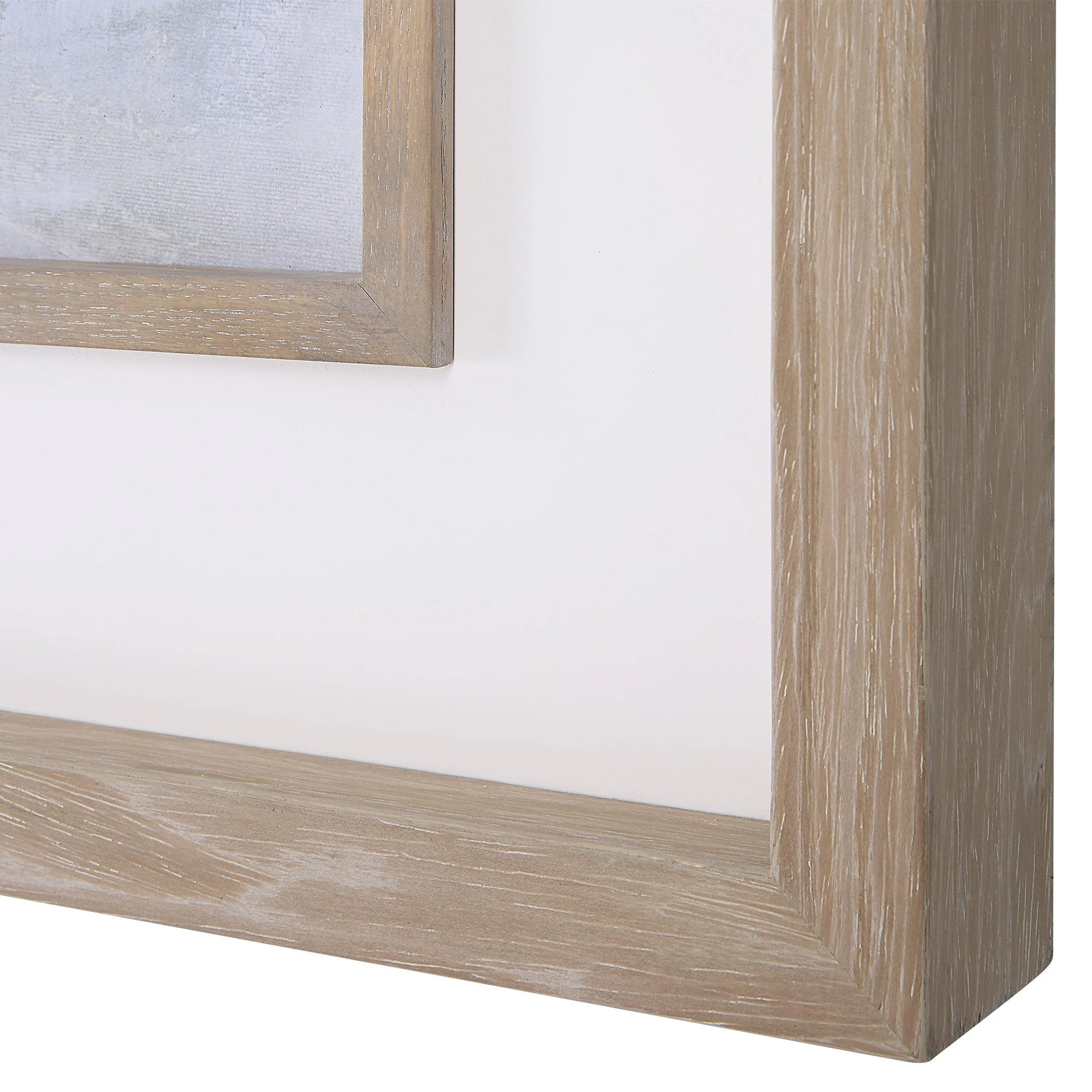 Misty Moonlight Abstract Framed Print - Frankwebs