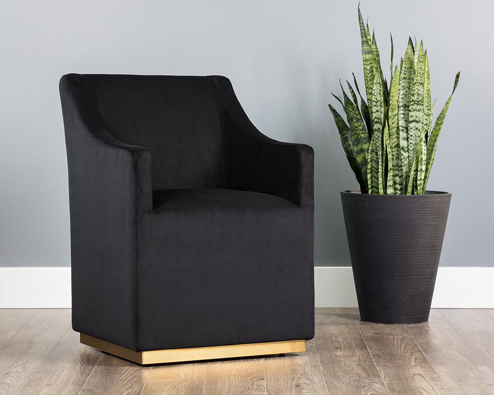 Zane Wheeled Lounge Chair - Frankwebs