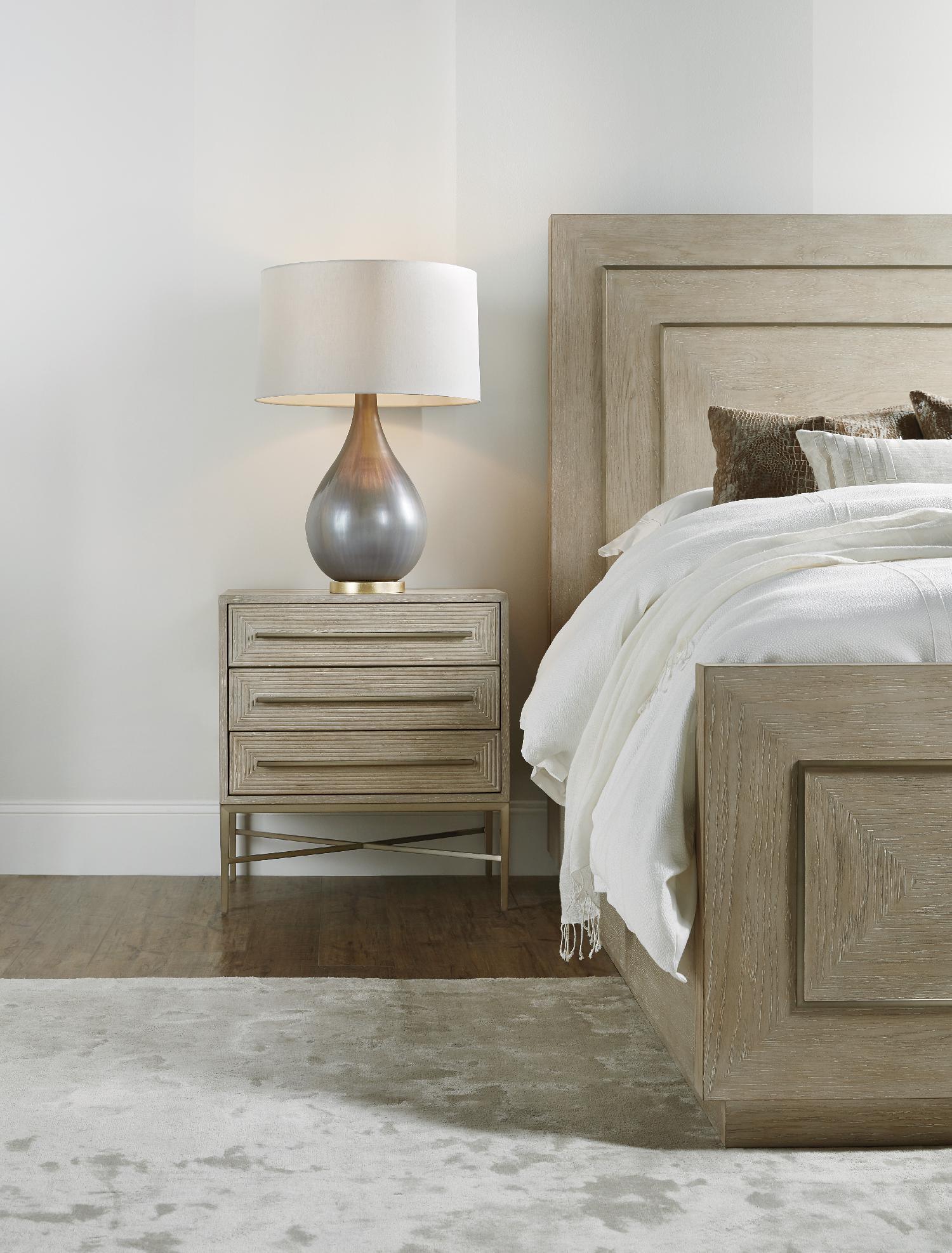 Cascade Three-Drawer Nightstand - Frankwebs
