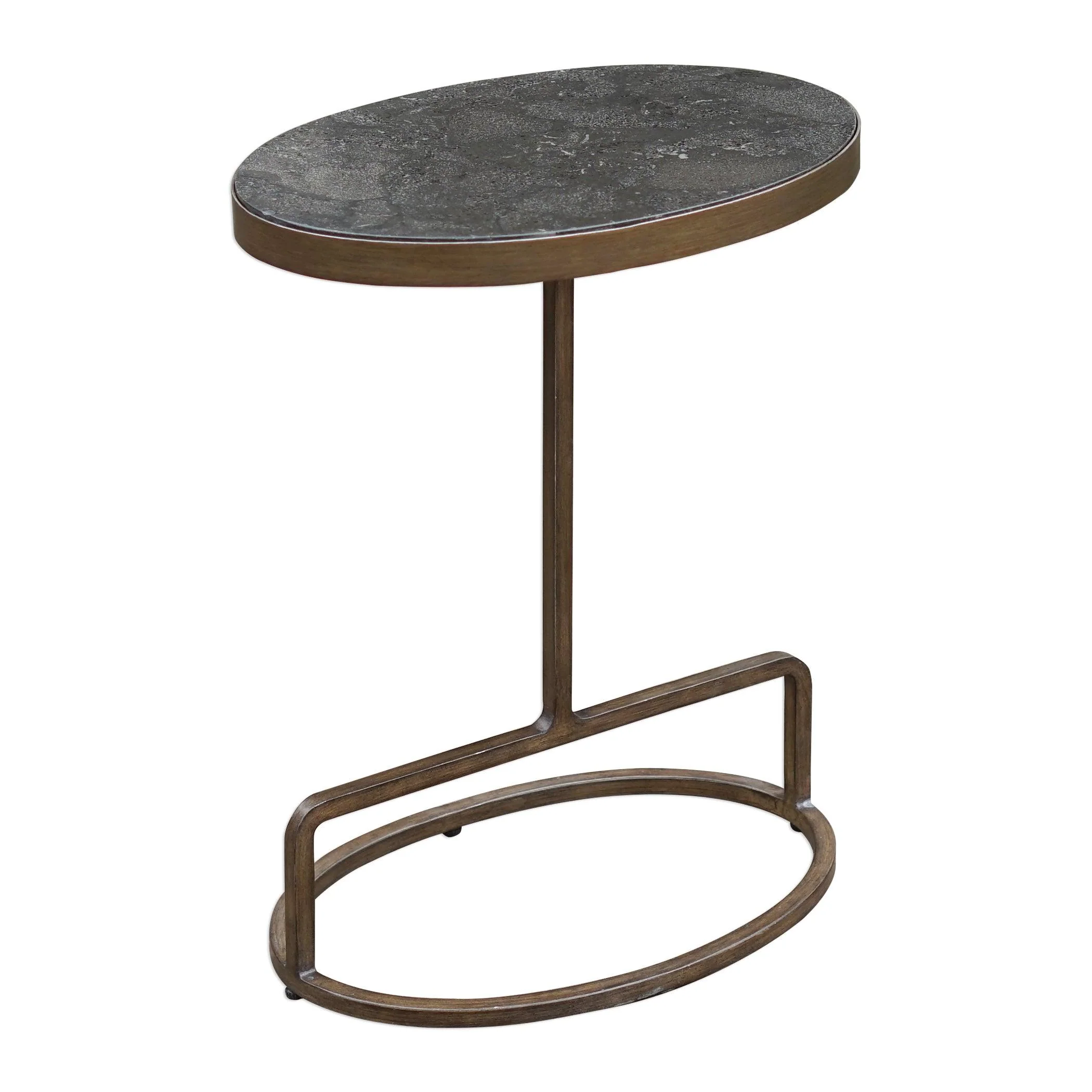 JESSENIA STONE ACCENT TABLE - Frankwebs