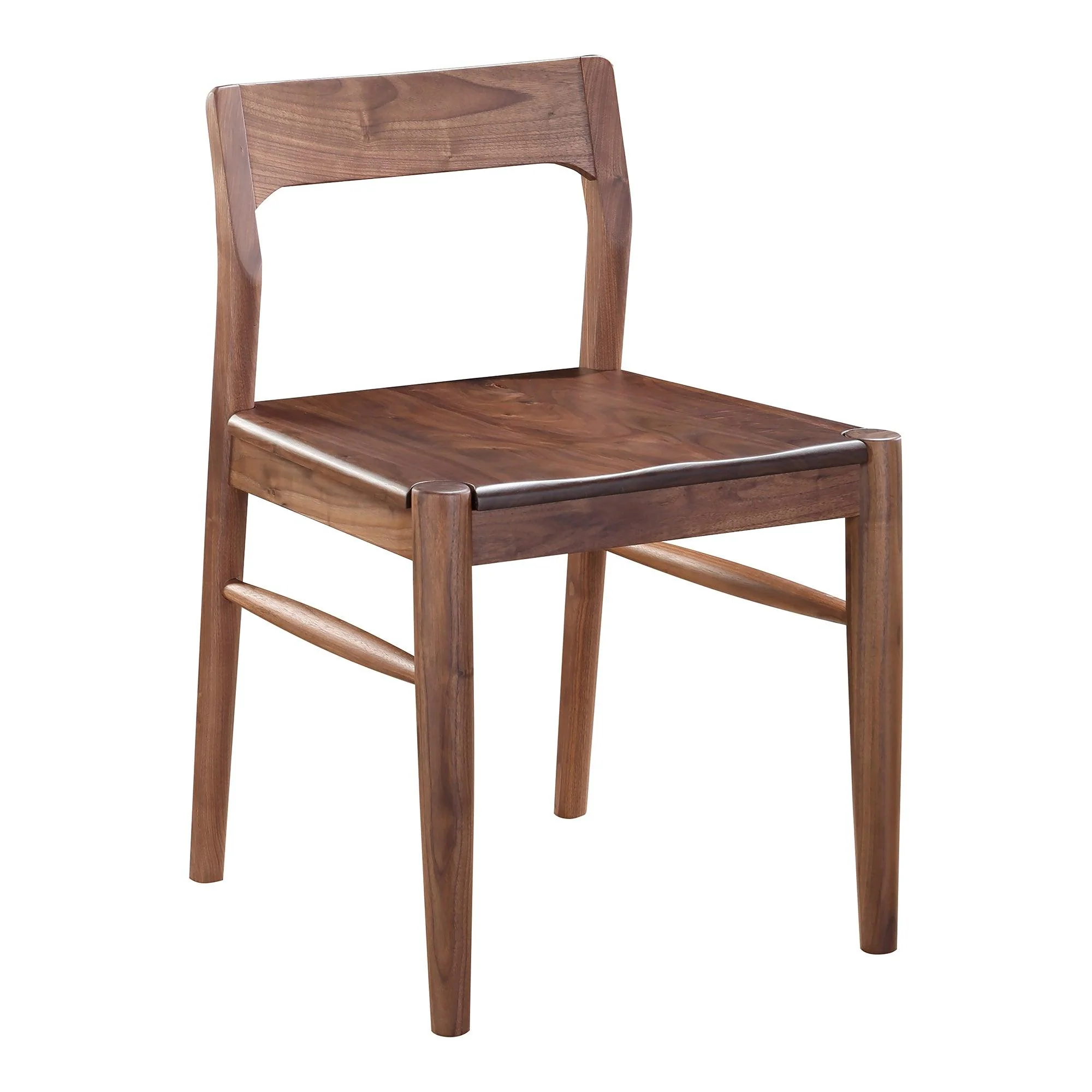 Owing Dining Chair Walnut - Set Of Two - Frankwebs
