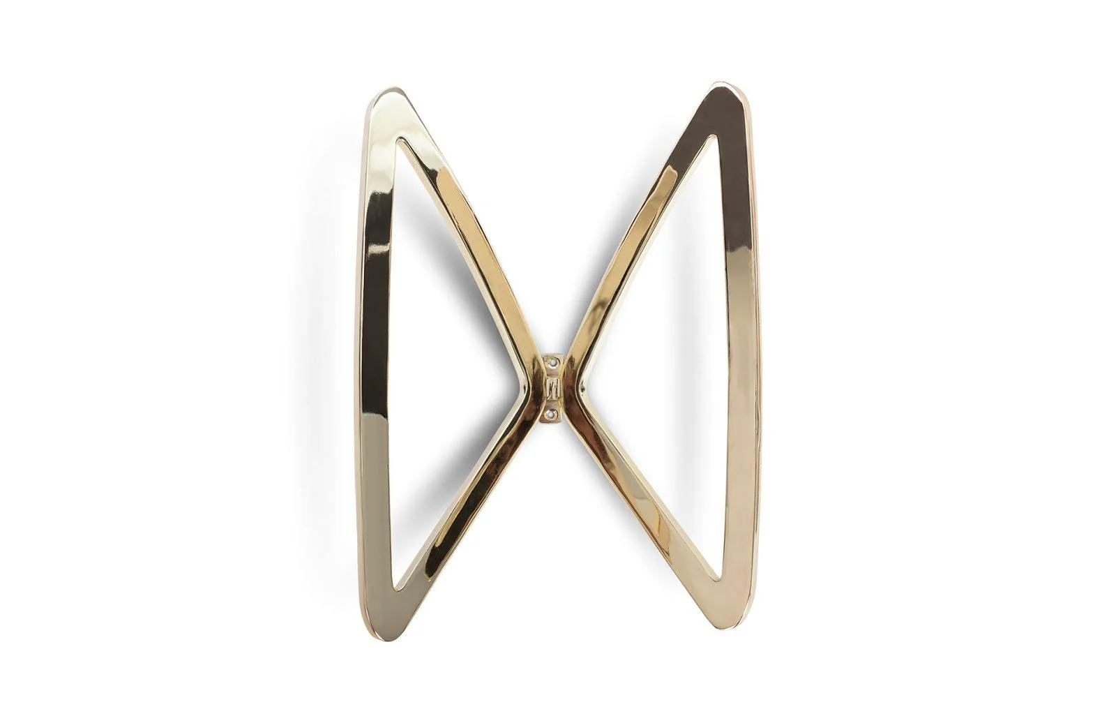 Butterfly Wall Art, Plated Brass Finish - Frankwebs