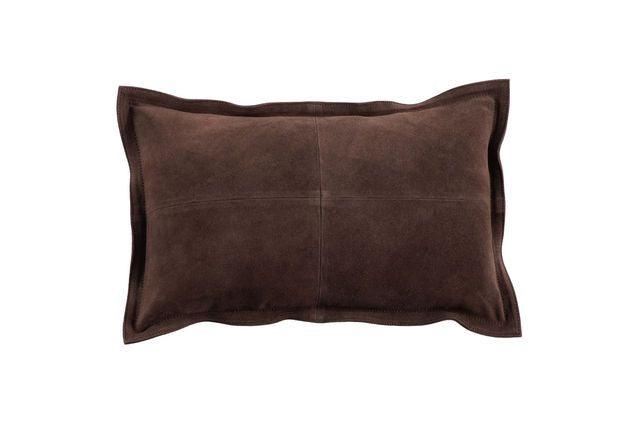 Suede Cowhide Lumbar Cushion - Frankwebs