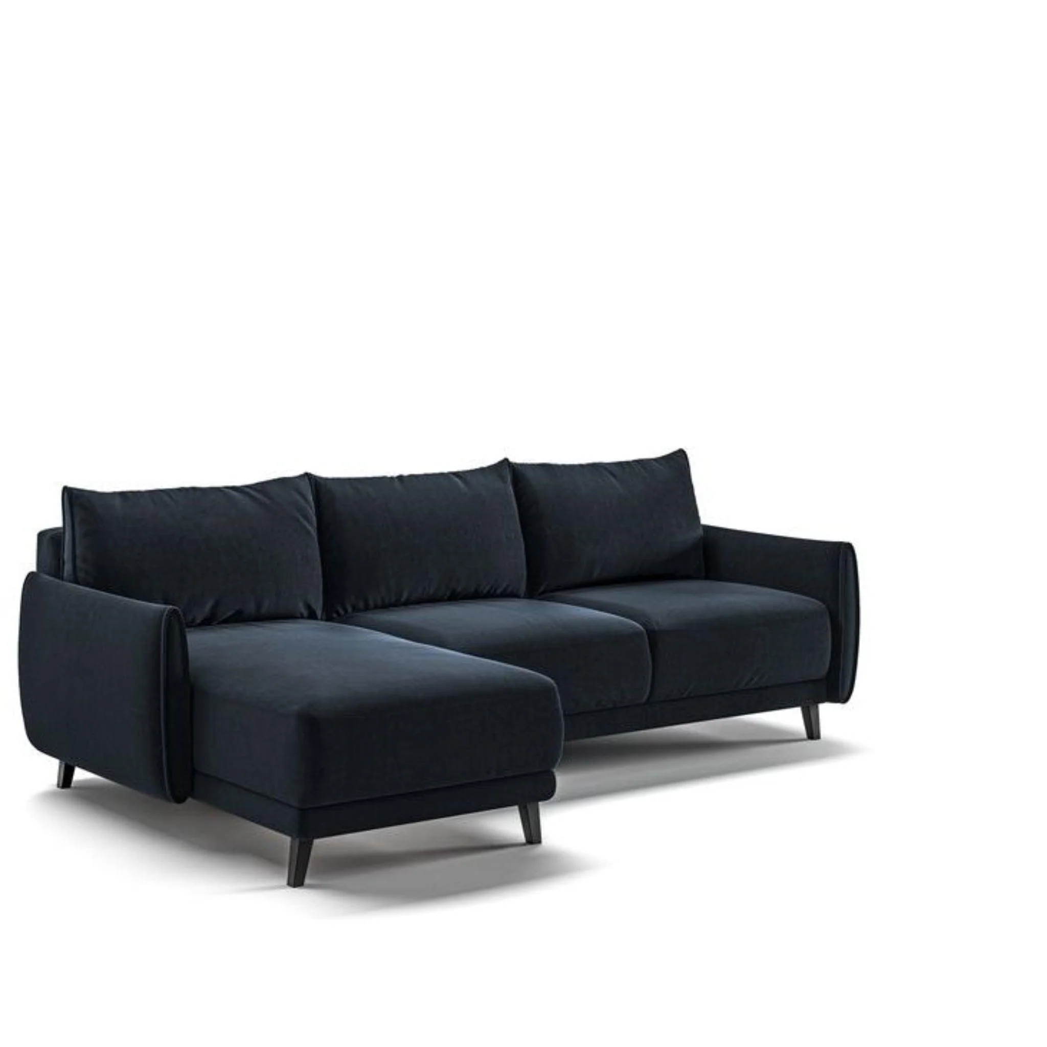 Dolphin Full XL Sleeper Sectional (Reversible Chaise) - Frankwebs