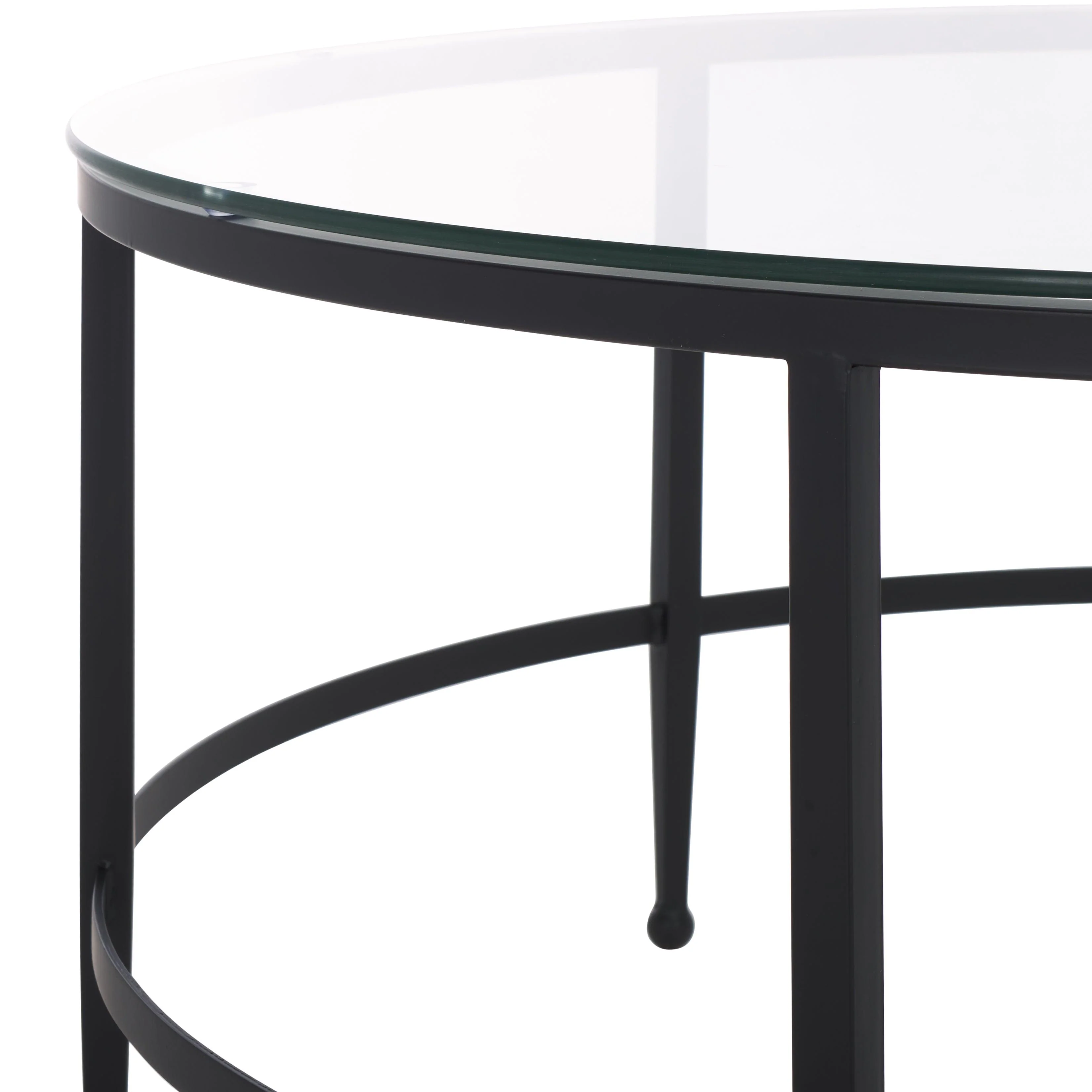 EDMUND GLASS COCKTAIL TABLE - Frankwebs