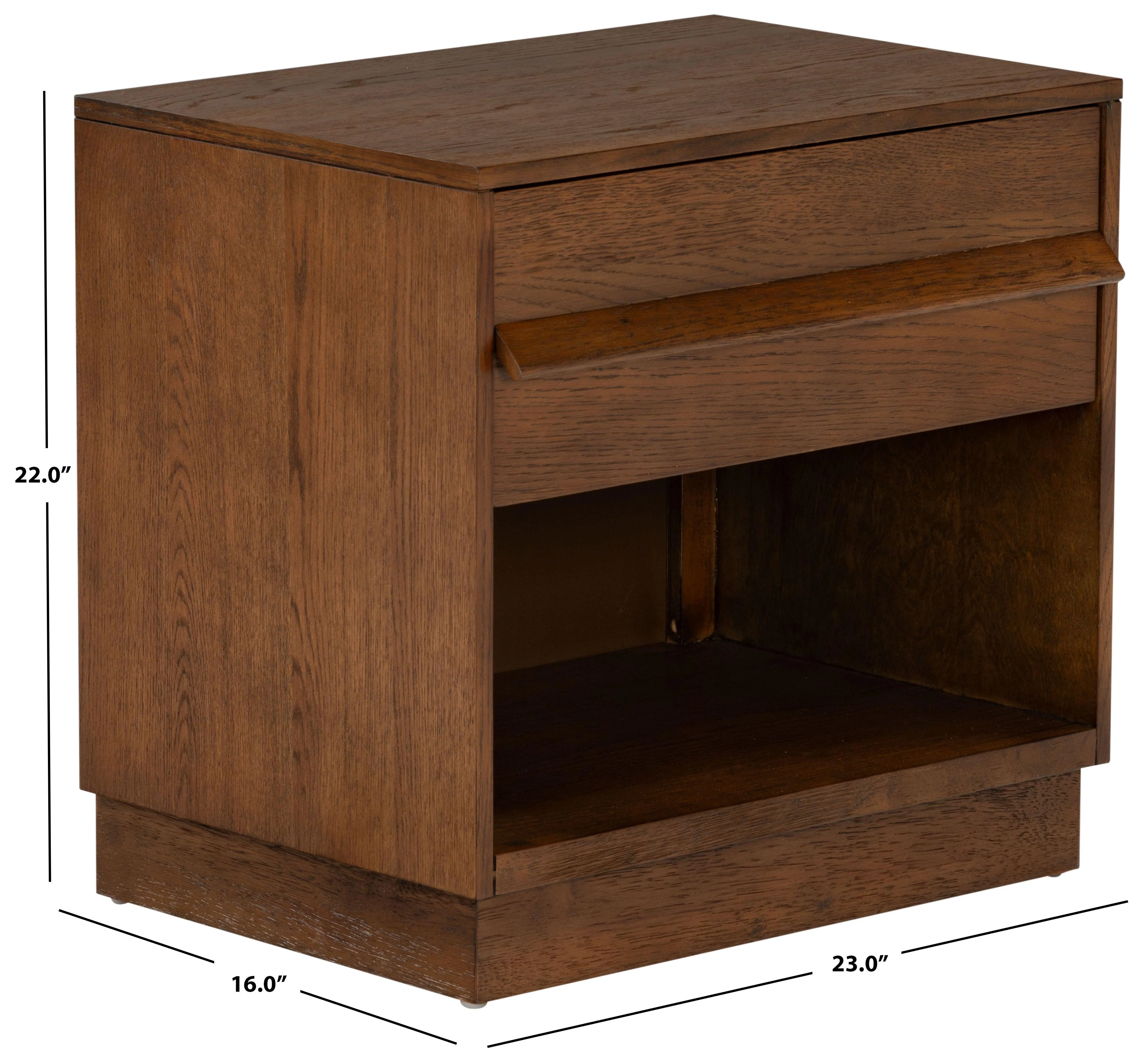 DEIRDRA 1 DRAWER NIGHTSTAND - Frankwebs