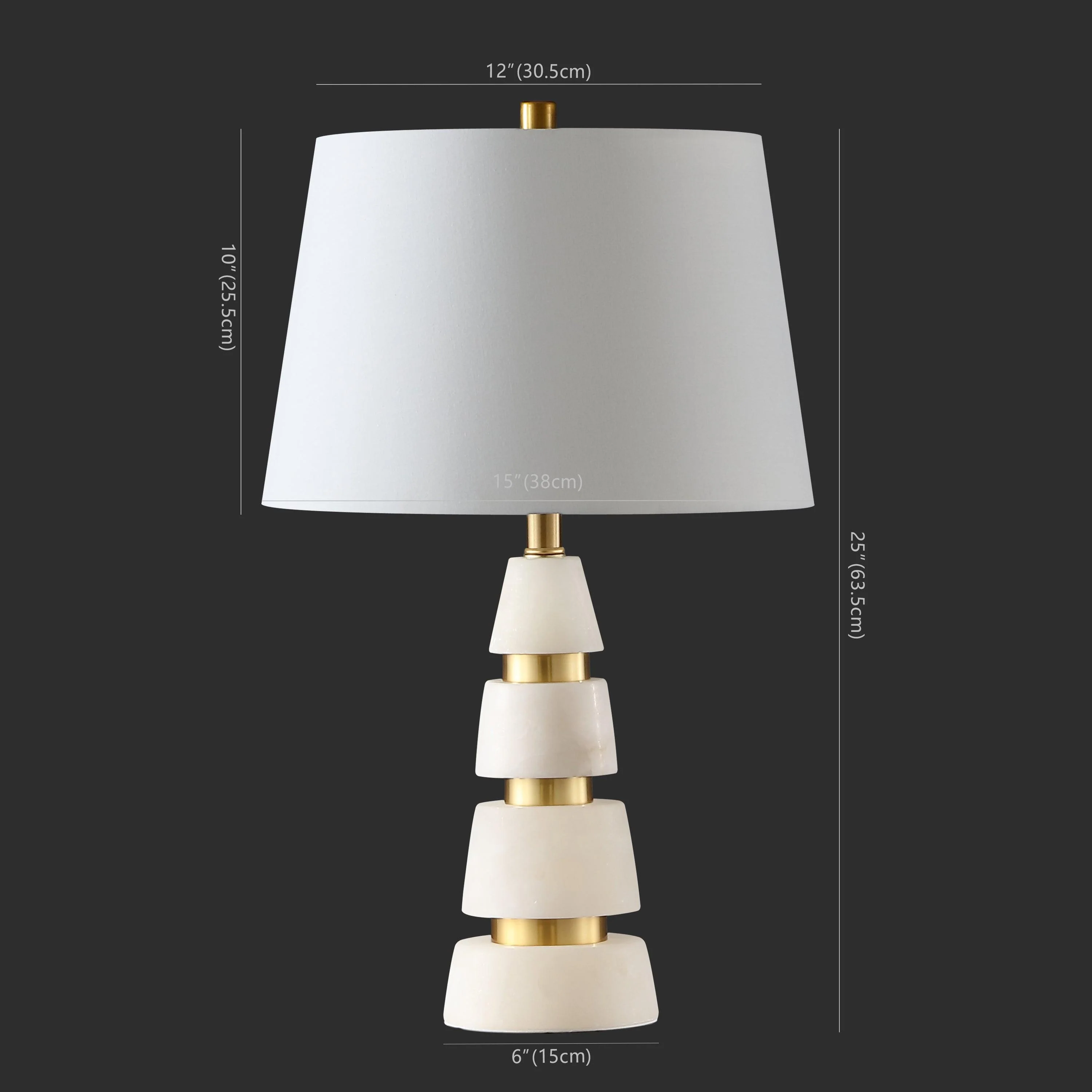 ZHANG ALABASTER TABLE LAMP - Frankwebs