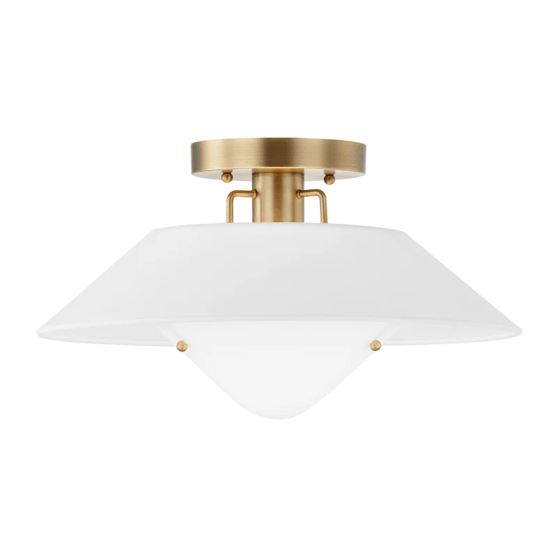 OTTO 1 LIGHT FLUSH MOUNT - Frankwebs