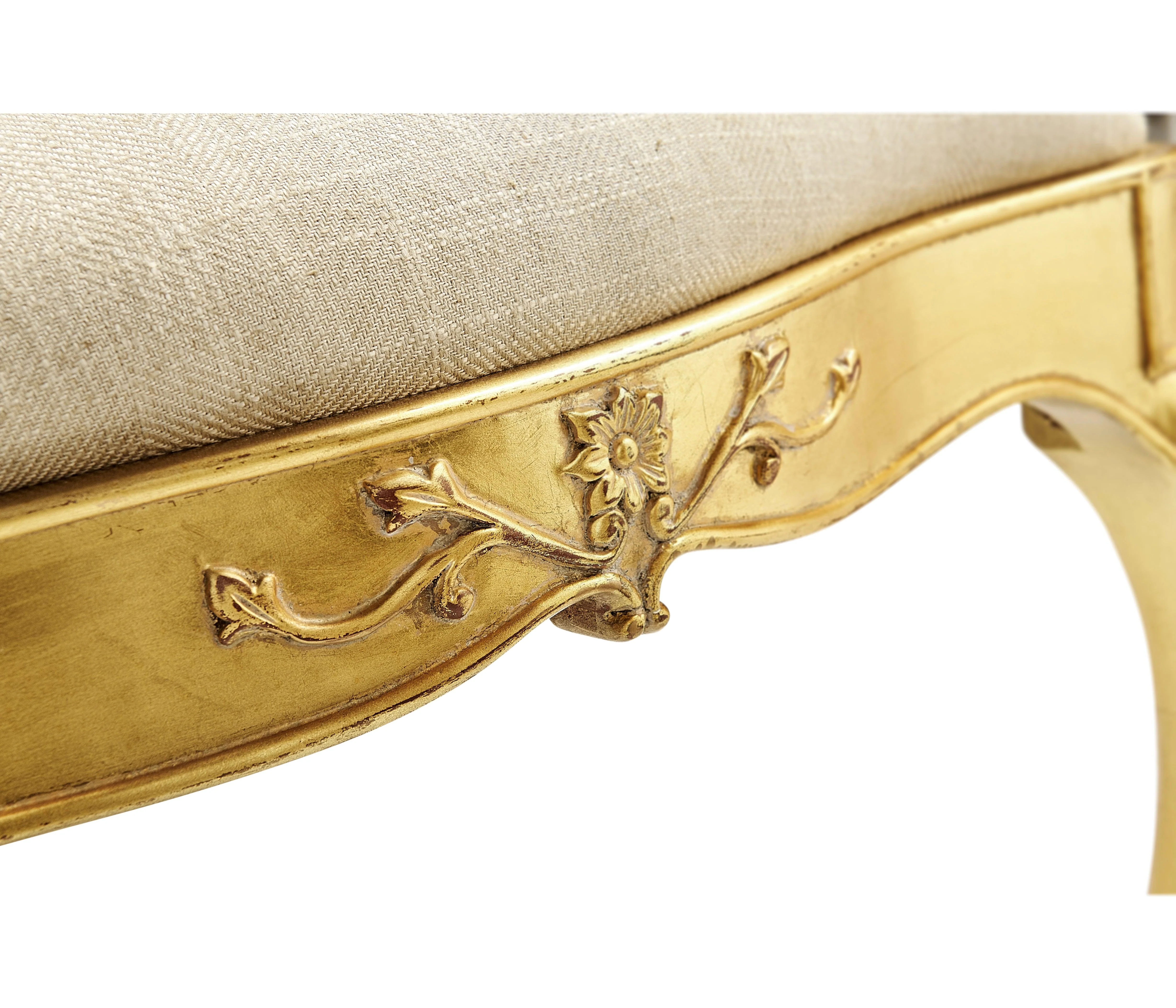 Buckingham Gilded 18th Century Style Dining Chair - Set of 2 - Frankwebs