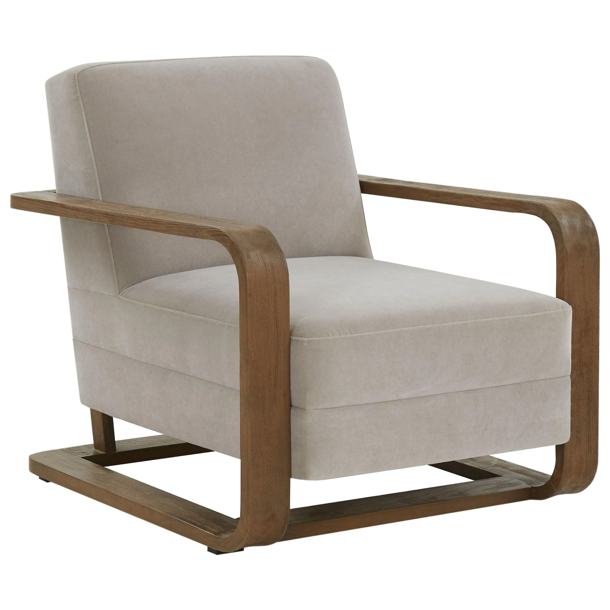 JAYSHAW WOOD FRAME ACCENT CHAIR - Frankwebs