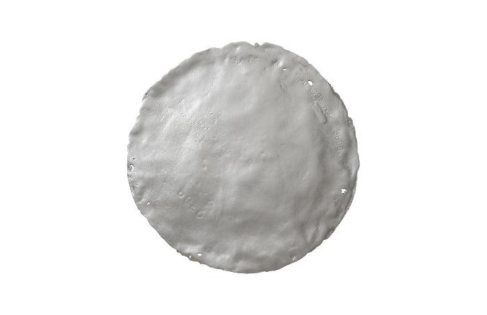 Cast Oil Drum Wall Discs, Silver Leaf, Set of 4 - Frankwebs