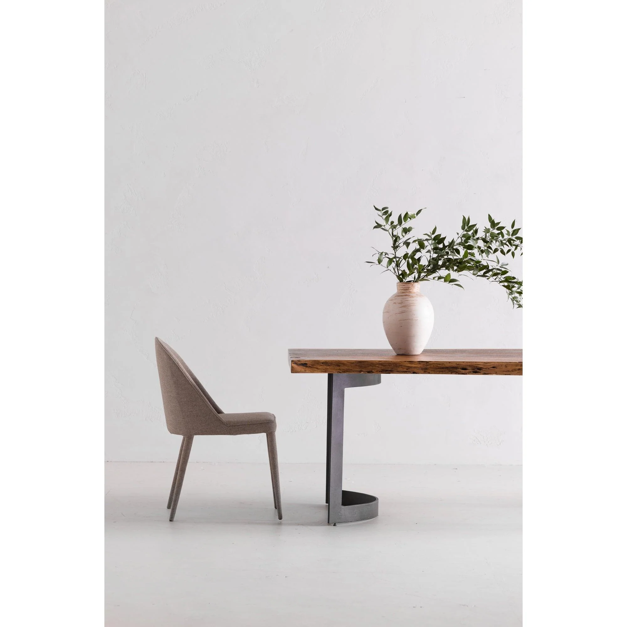 Bent Dining Table Small Smoked - Frankwebs