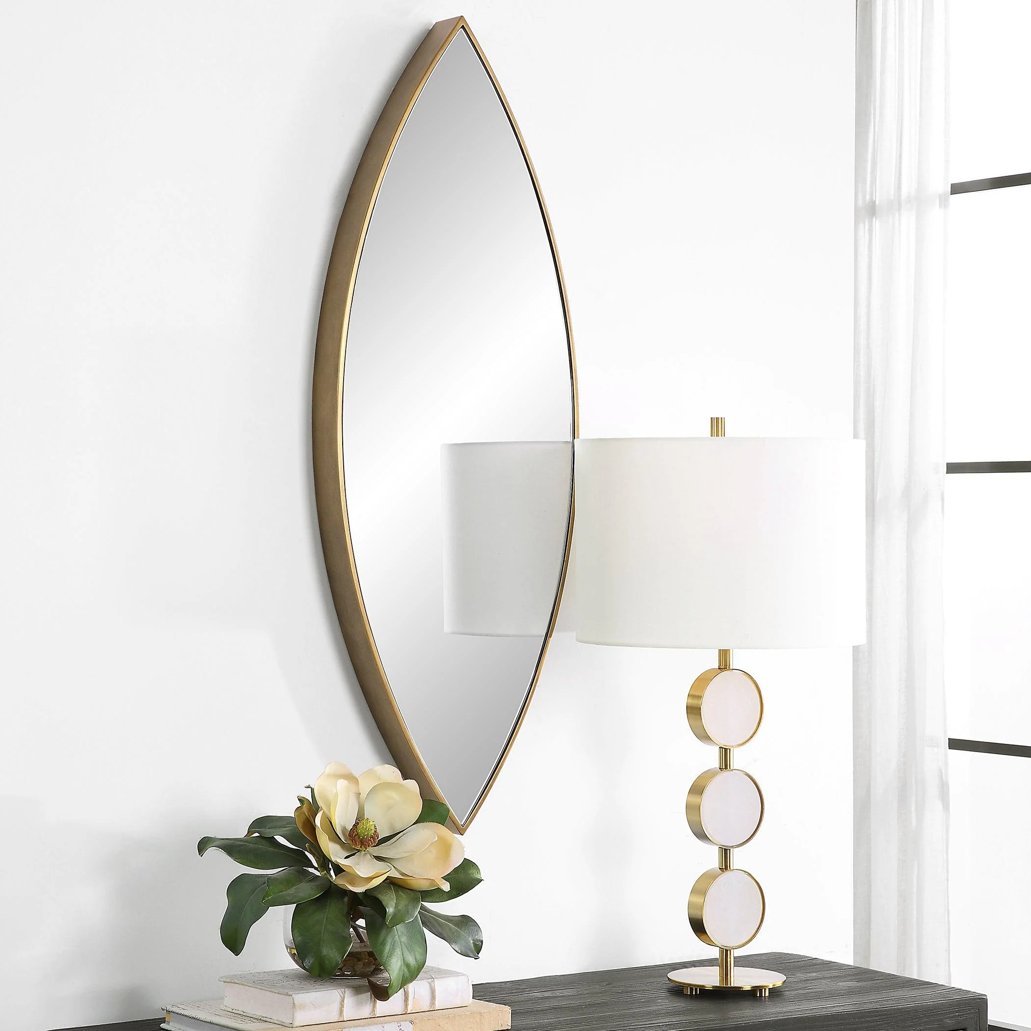 Ellipse Gold Mirror - Frankwebs