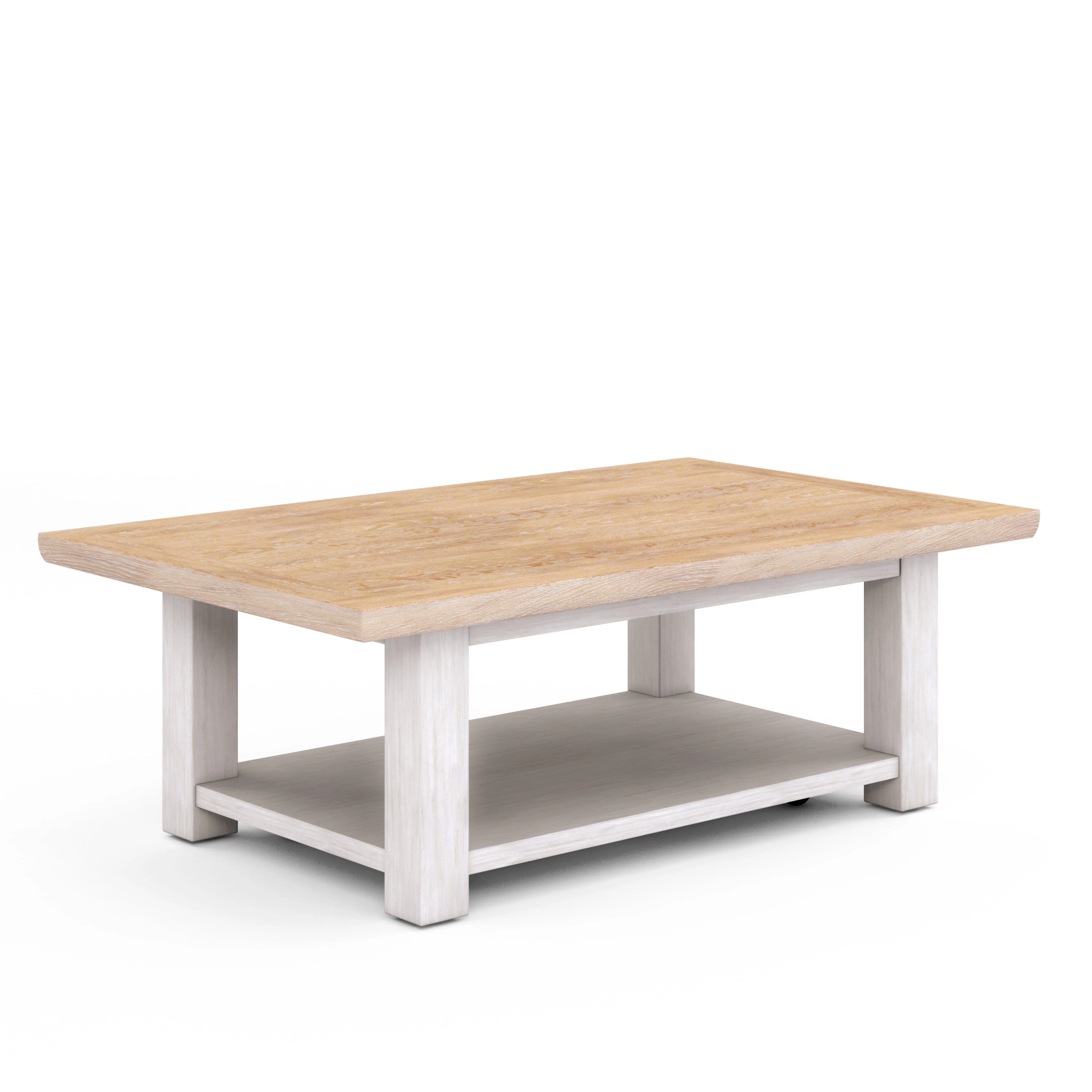 Post Rectangular Cocktail Table - Frankwebs