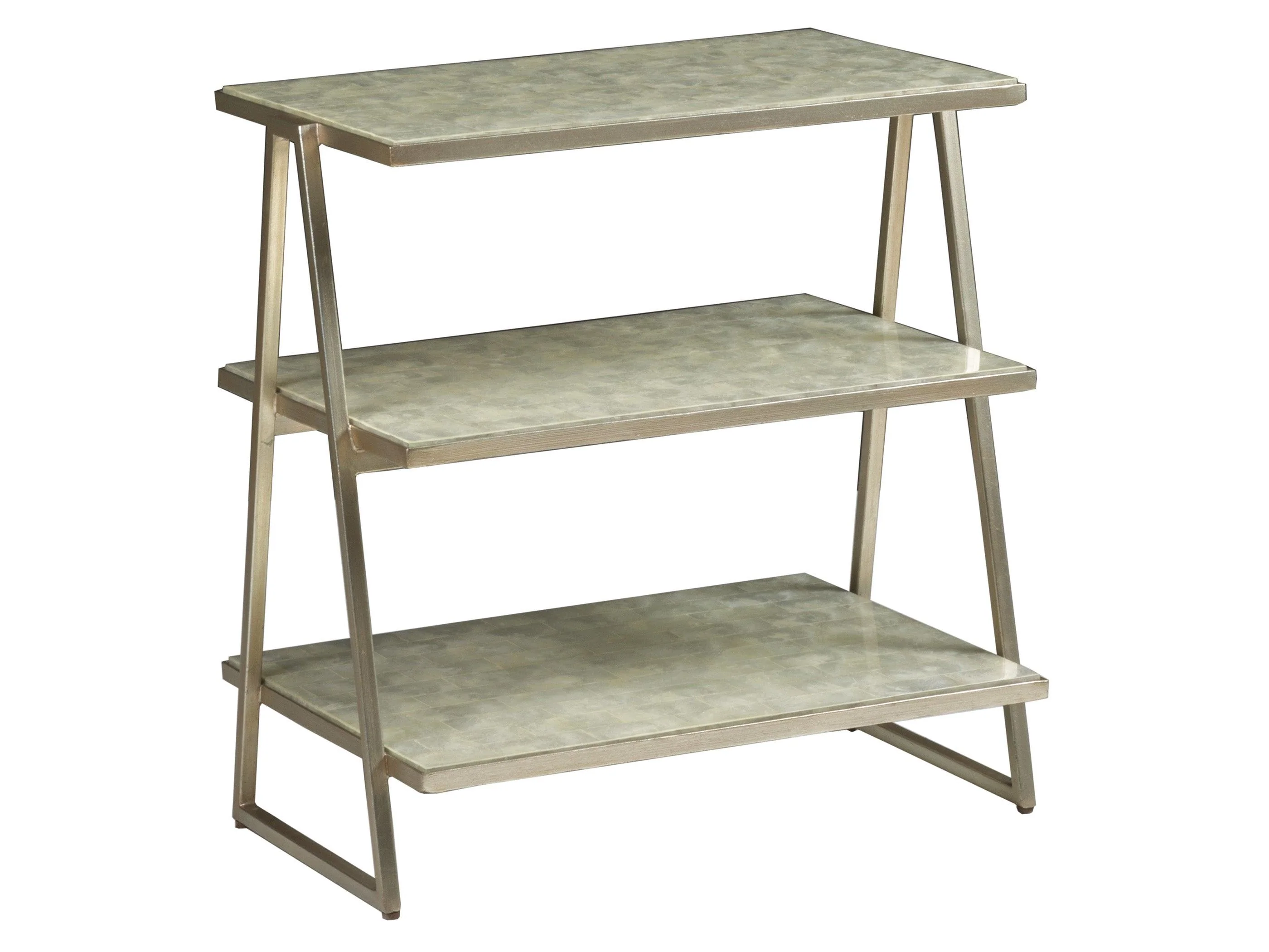 Signature Designs Cumulus Capiz Triangular Tier Table - Frankwebs