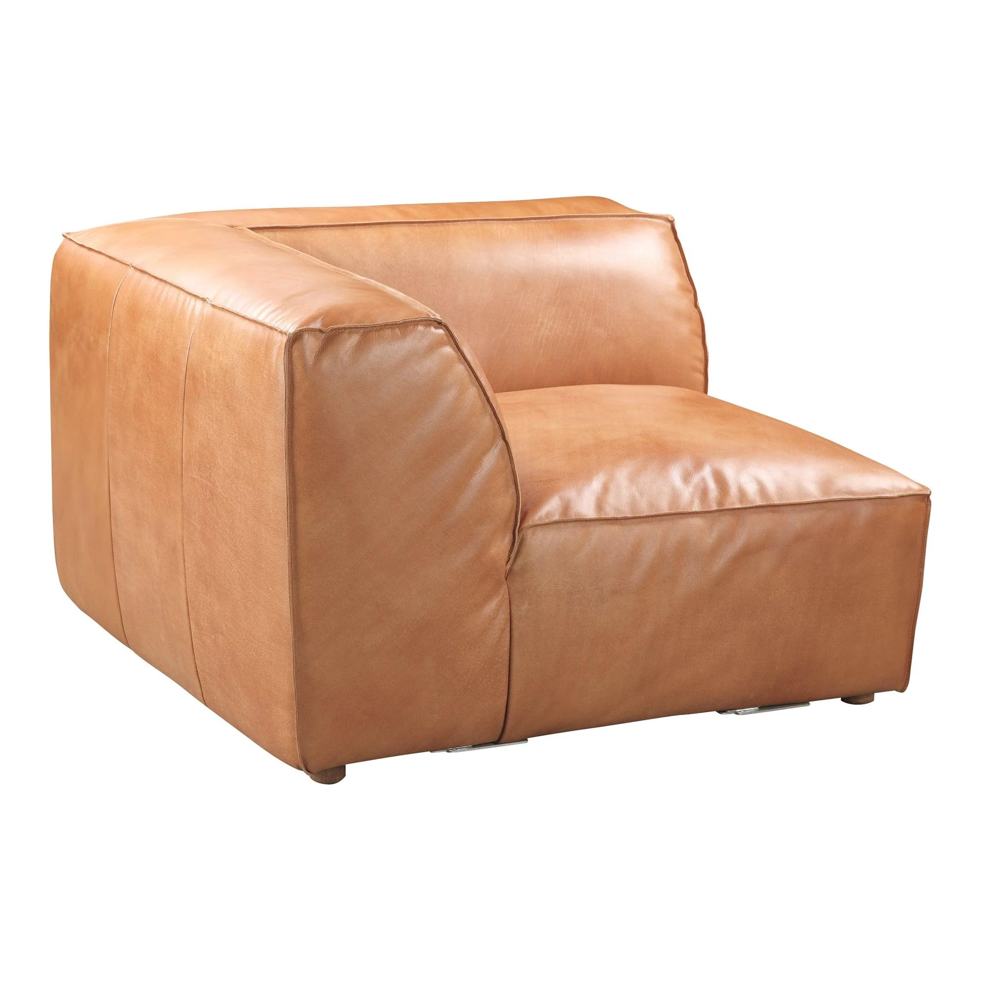 Luxe Corner Chair Tan - Frankwebs