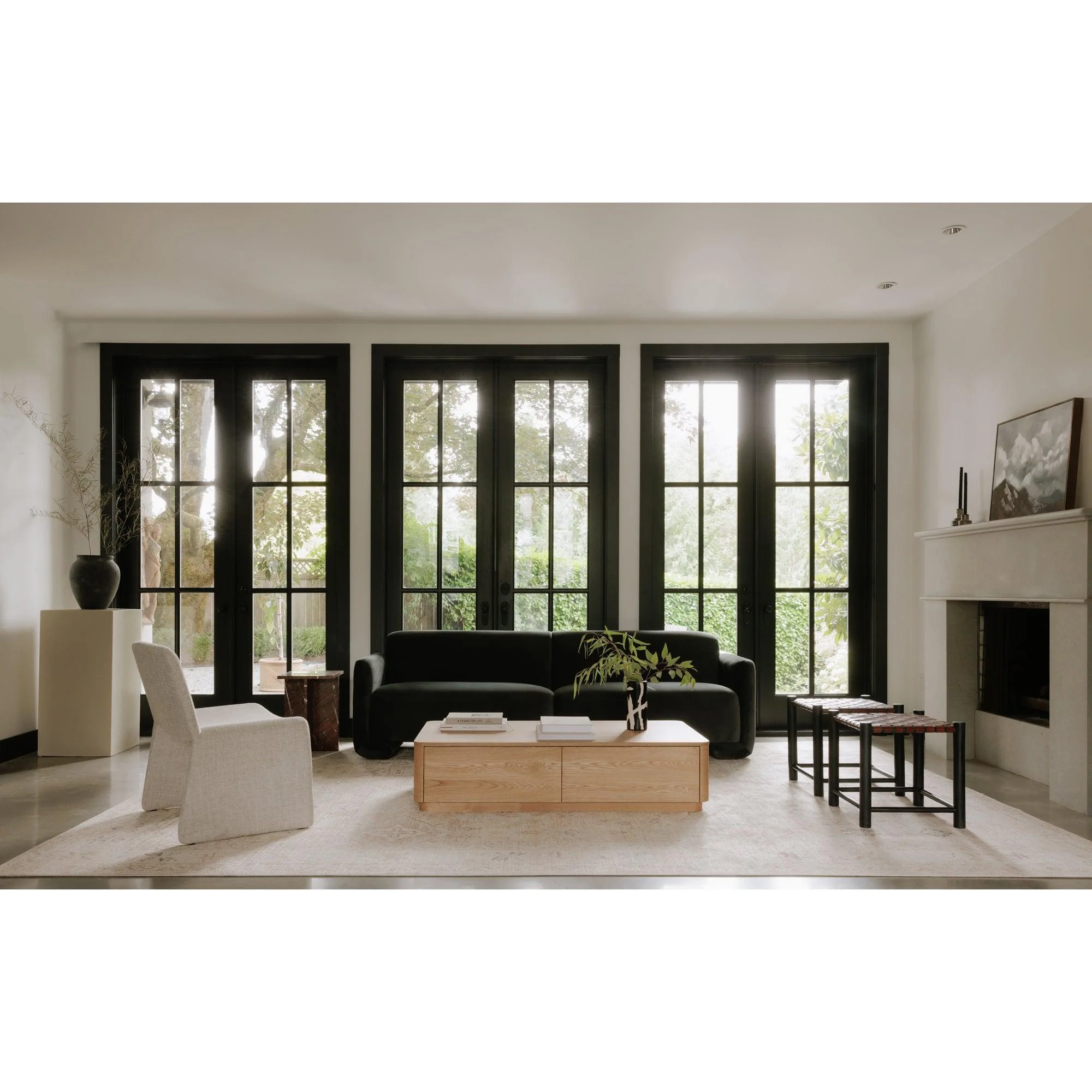 Ella Accent Chair Heather Beige - Frankwebs