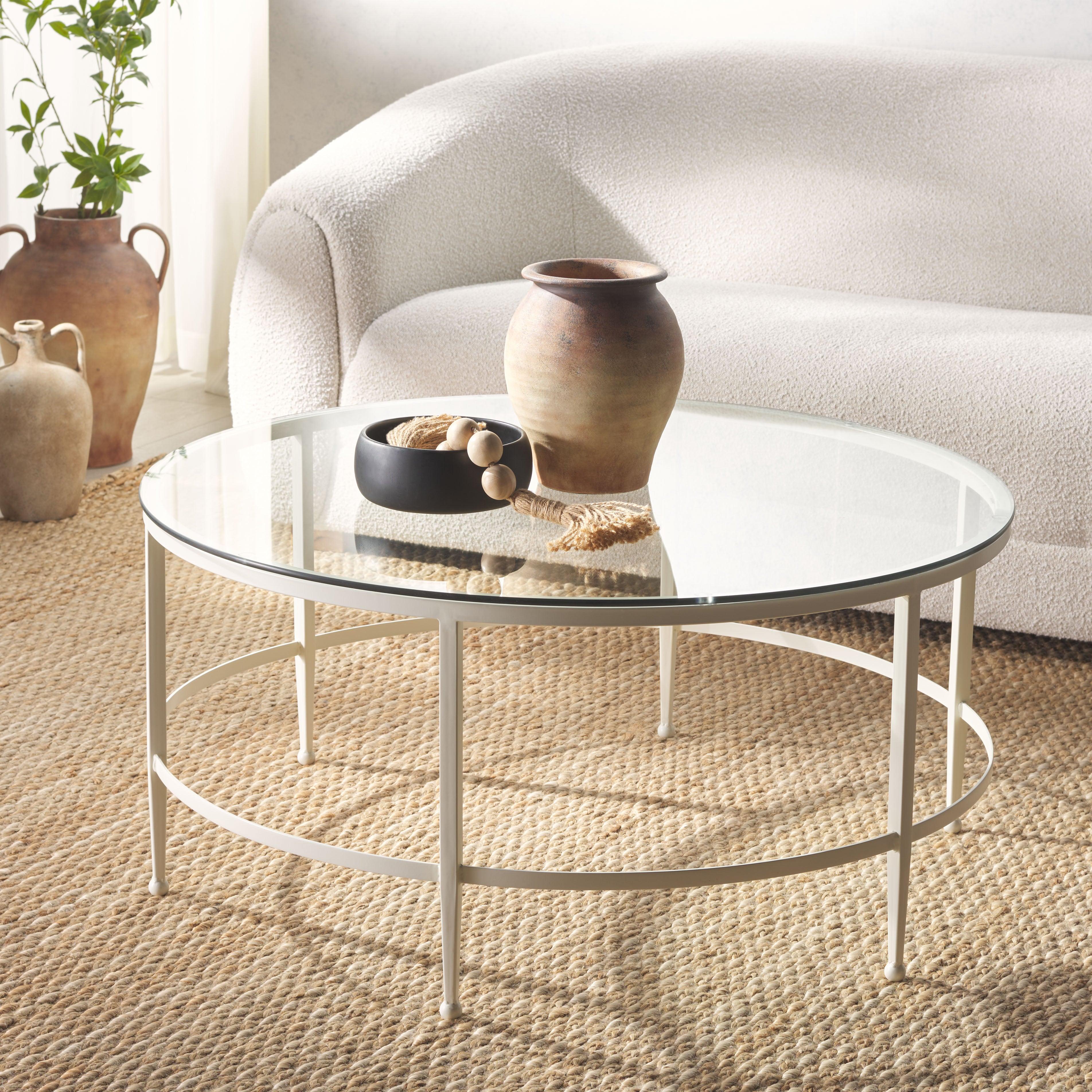 EDMUND GLASS COCKTAIL TABLE - Frankwebs