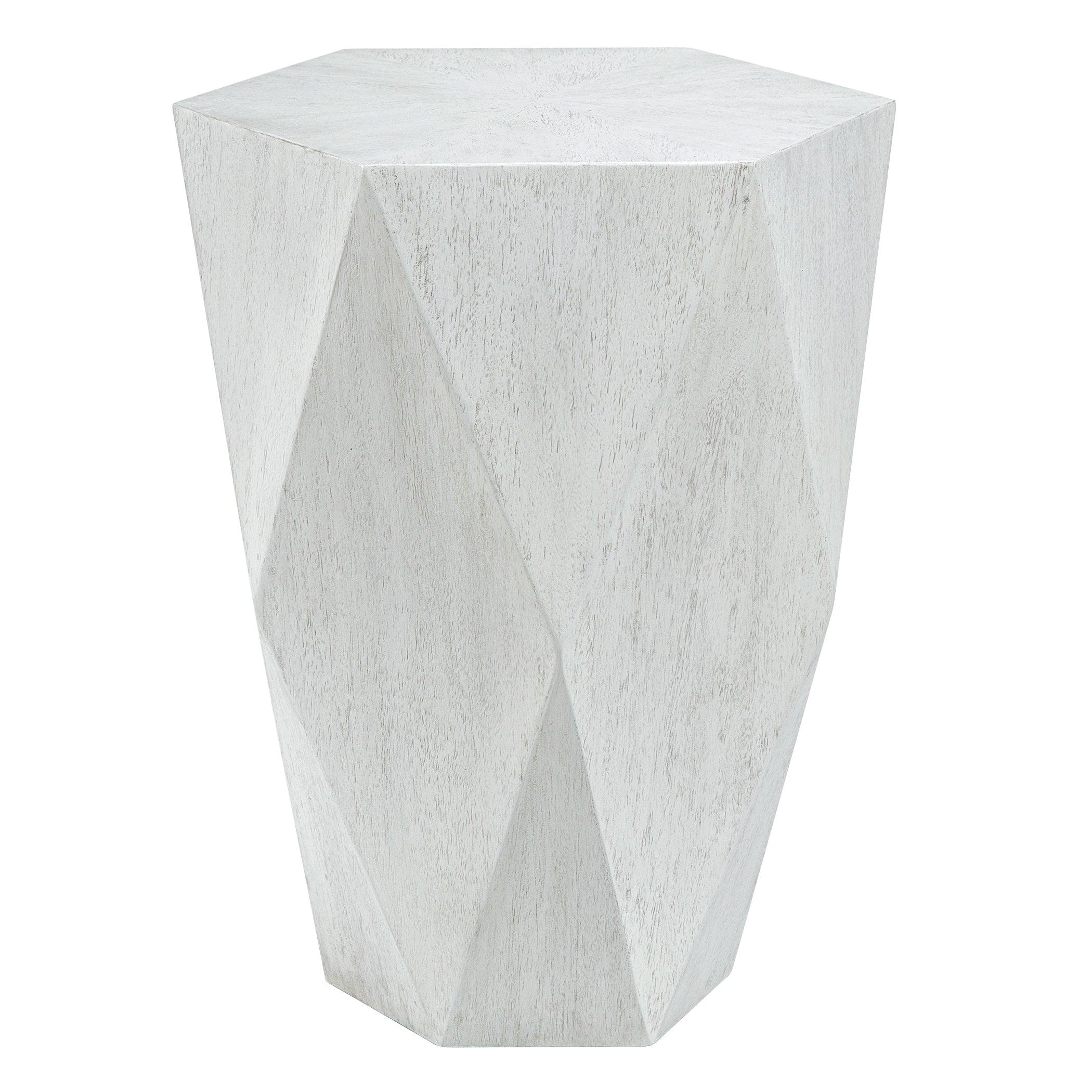 Volker White Side Table - Frankwebs