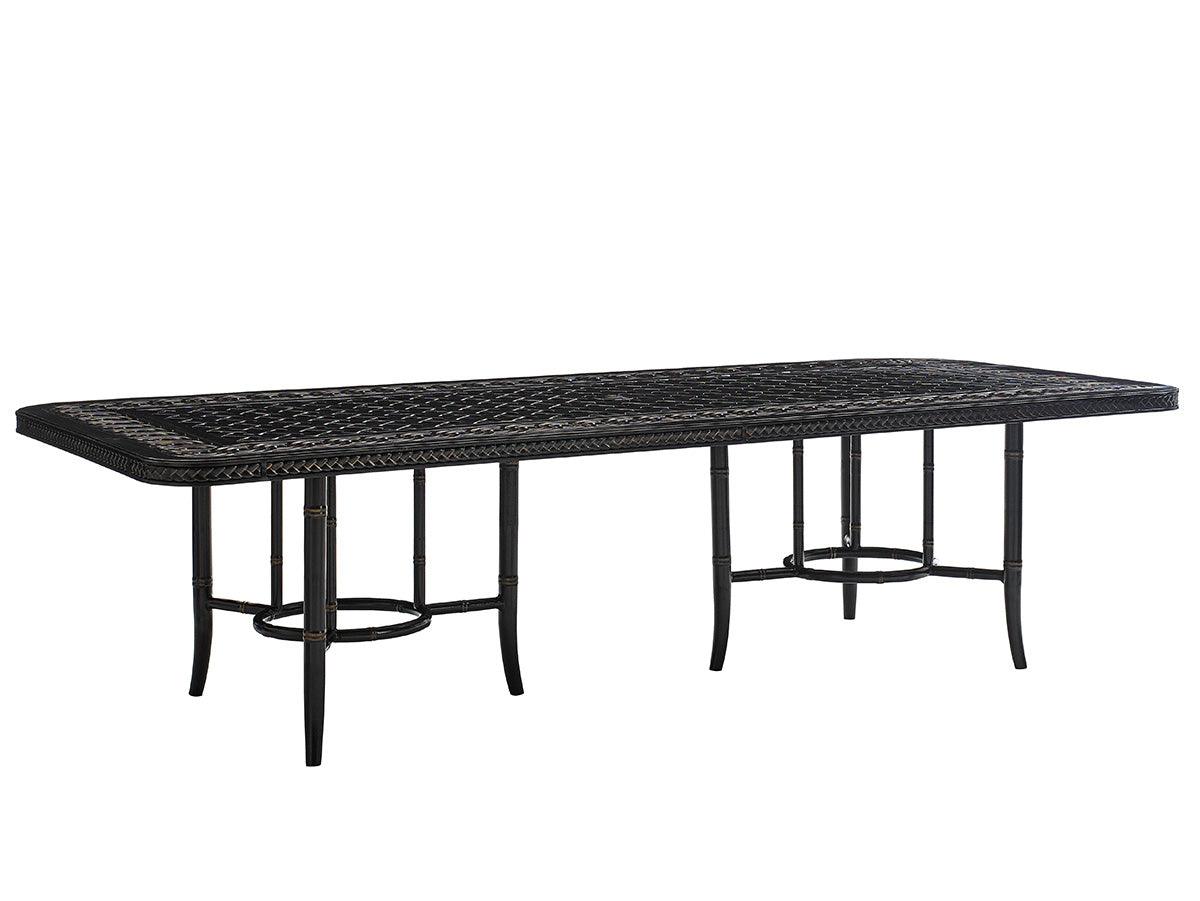 Marimba Dining Table W/Cast Top - Frankwebs