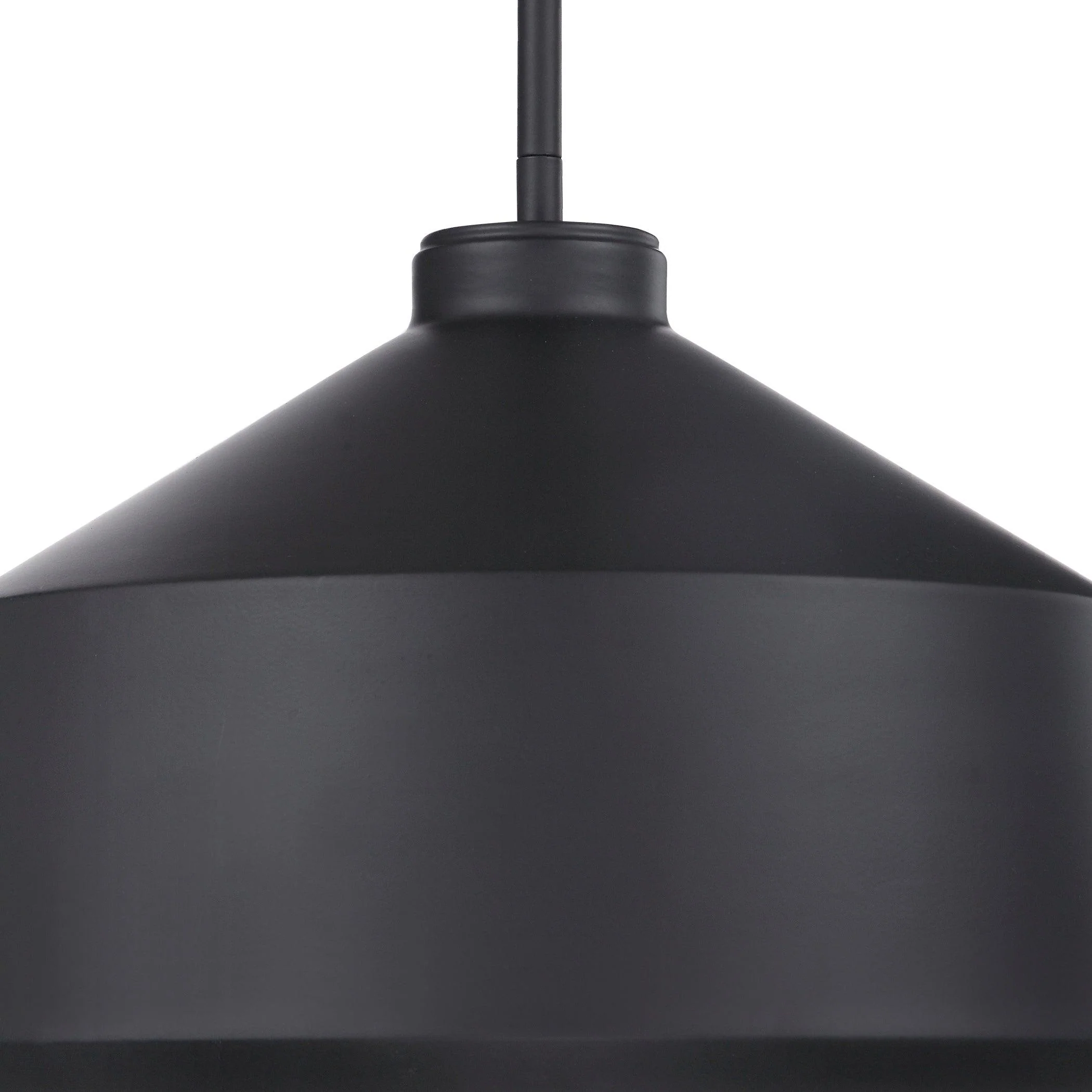 HOLGATE 1 LIGHT BLACK PENDANT - Frankwebs