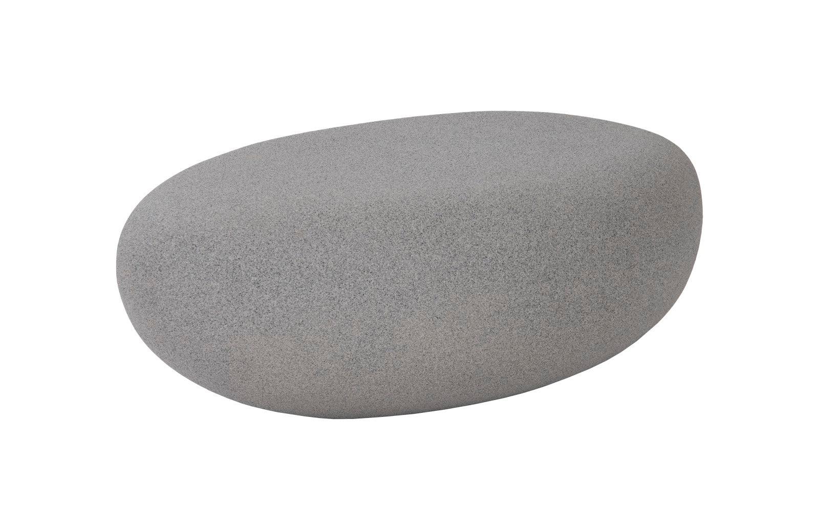 River Stone Coffee Table, Dark Granite, Small - Frankwebs
