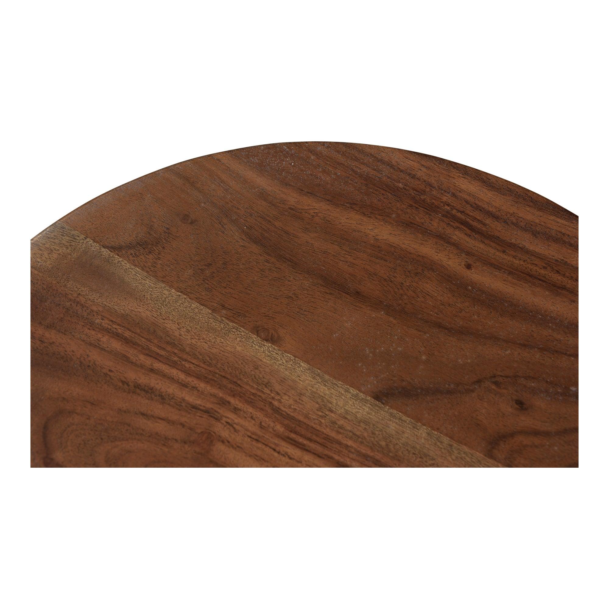 Nels End Table Dark Brown - Frankwebs