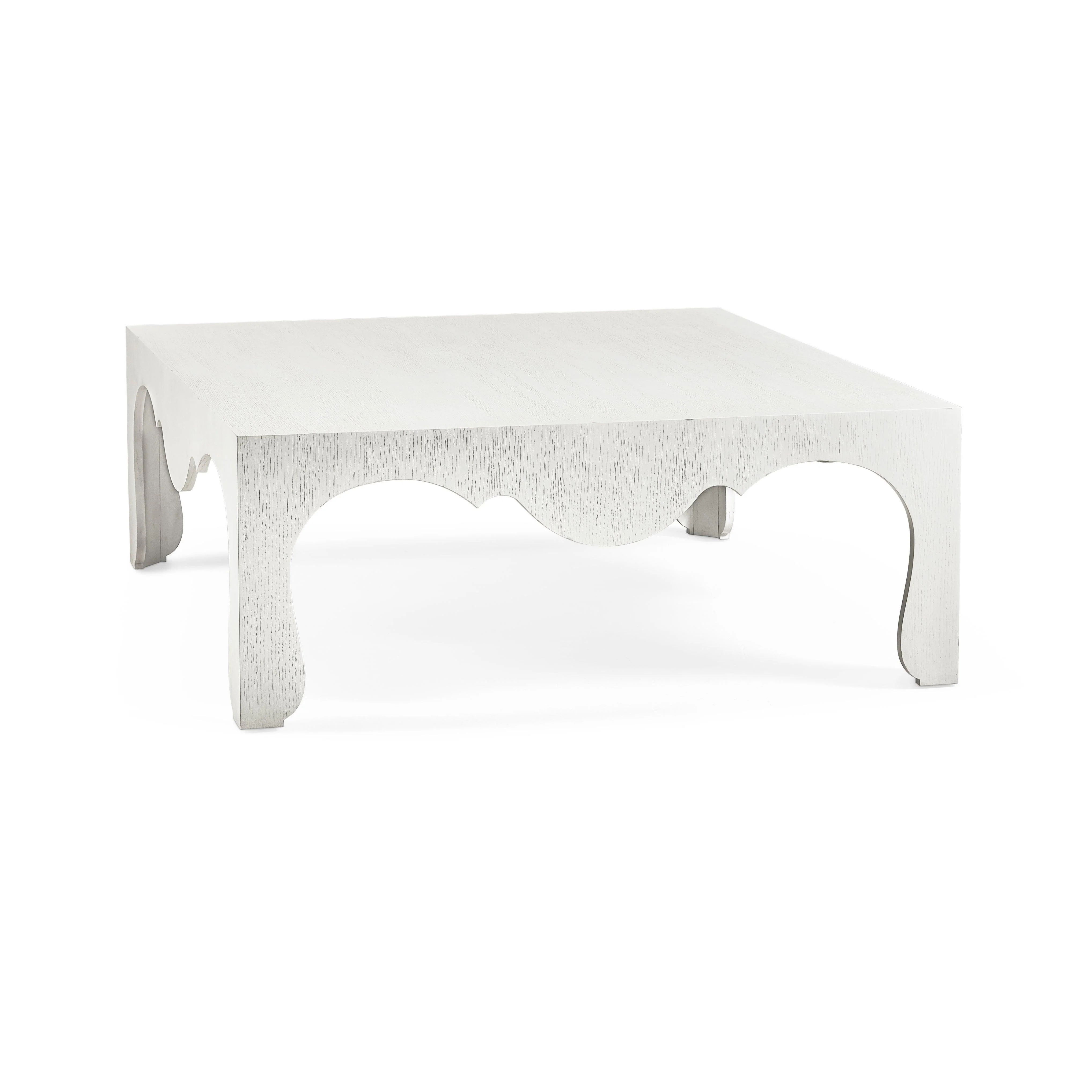 White Asperitas Square Cocktail Table - Frankwebs
