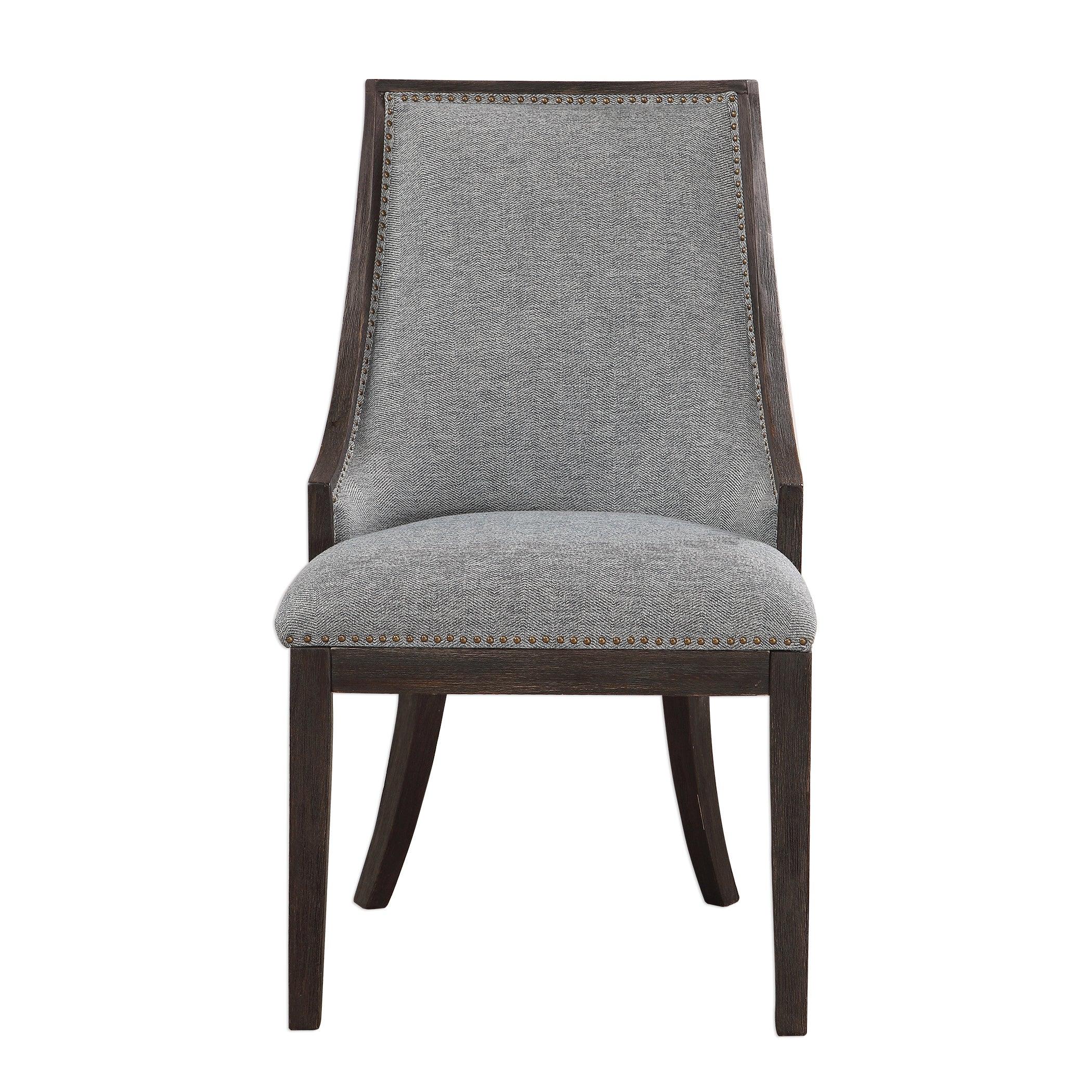 Janis Ebony Accent Chair - Frankwebs