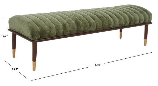 FLANNERY MID-CENTURY BENCH - Frankwebs