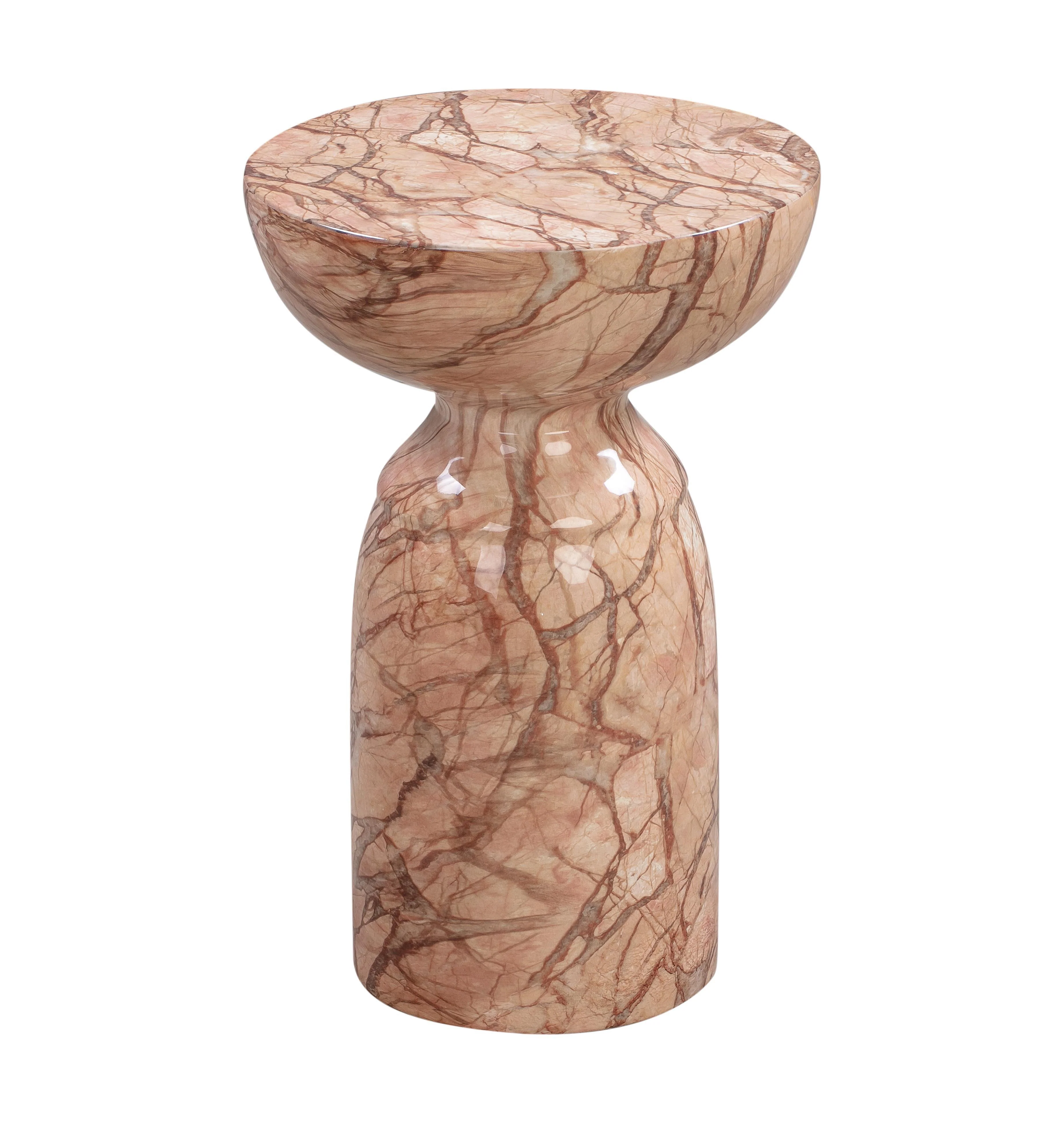 Rue Sunset Marble Side Table - Frankwebs
