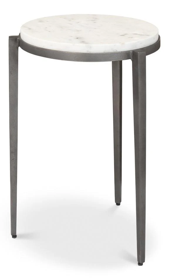 Gabi Marble Top Side Table - Frankwebs