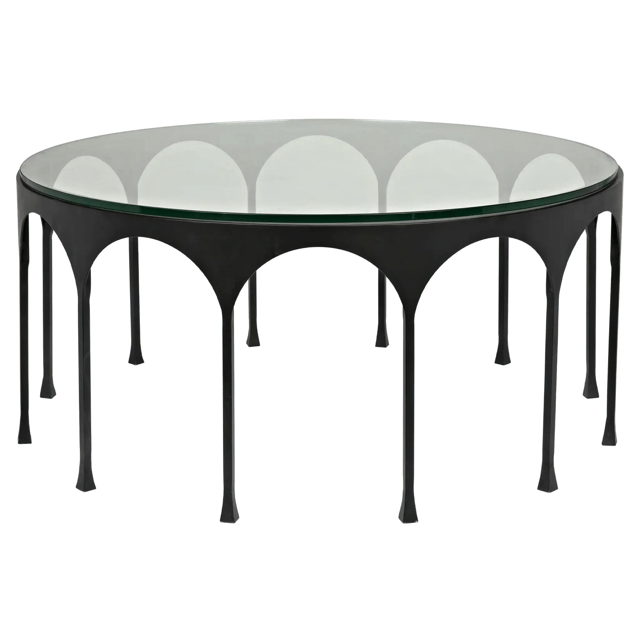 Achille Coffee Table, Black Steel - Frankwebs