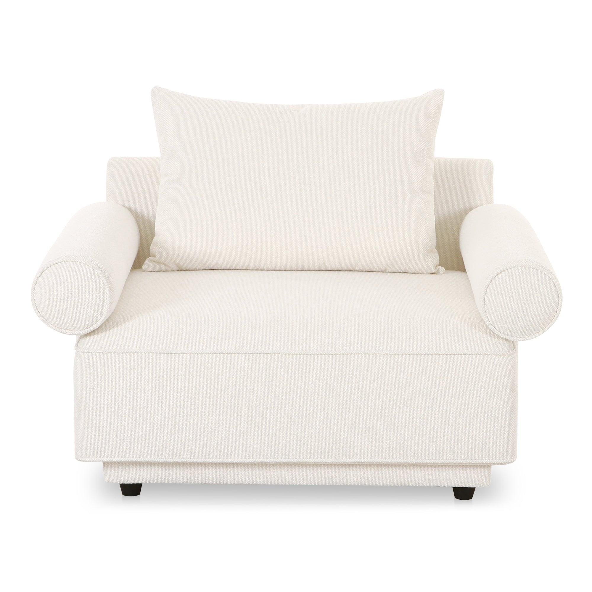 Rosello Arm Chair White - Frankwebs