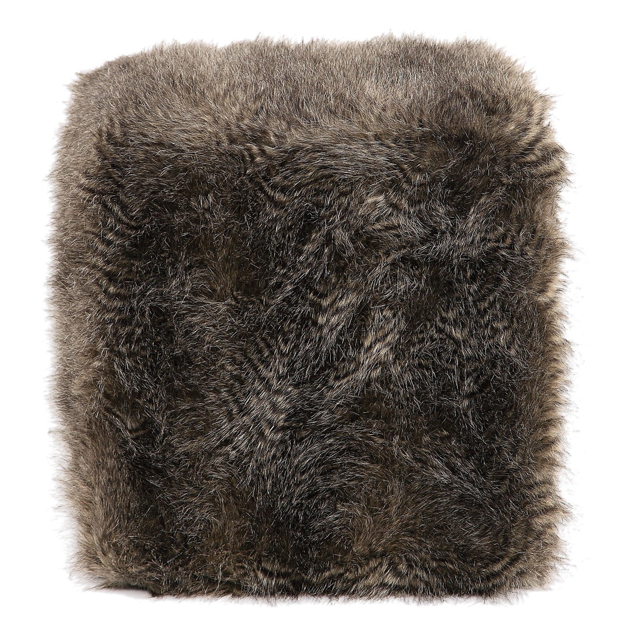 JAYNA FUR OTTOMAN - Frankwebs