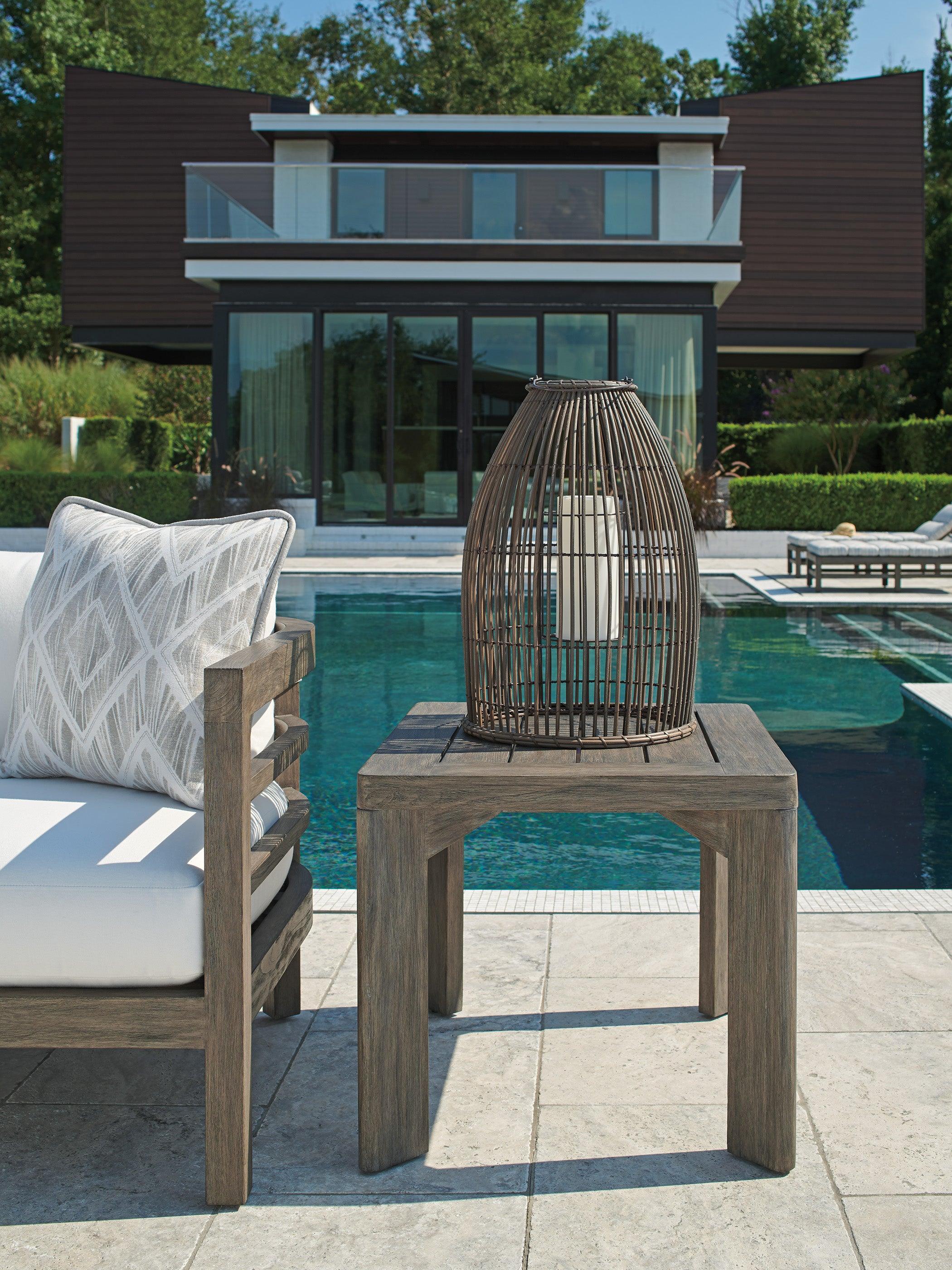 La Jolla Rectangular End Table - Frankwebs