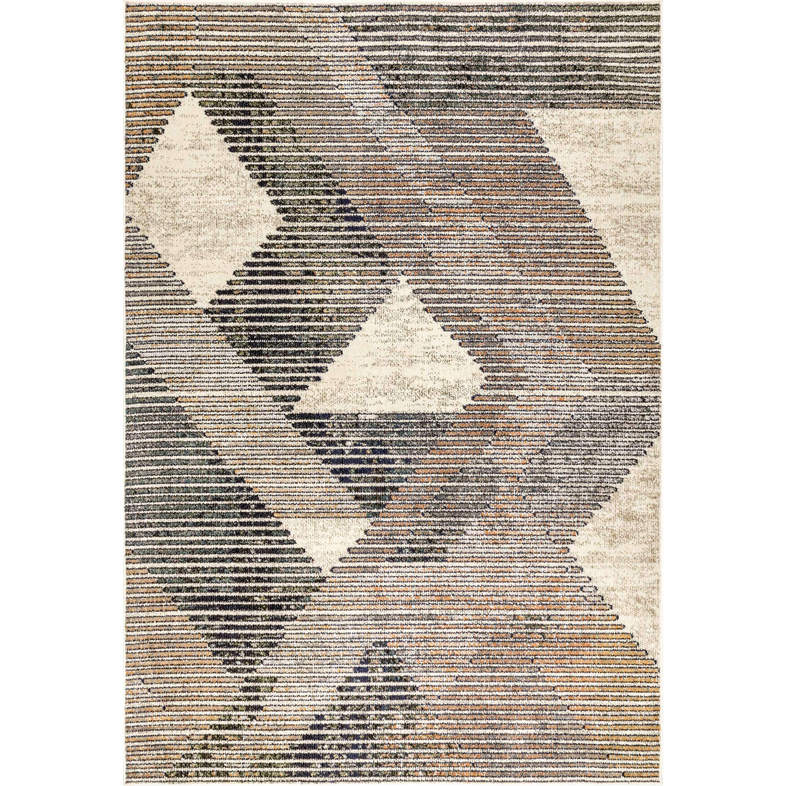 Adrienne Durable Abstract Contemporary Area Rug - Frankwebs
