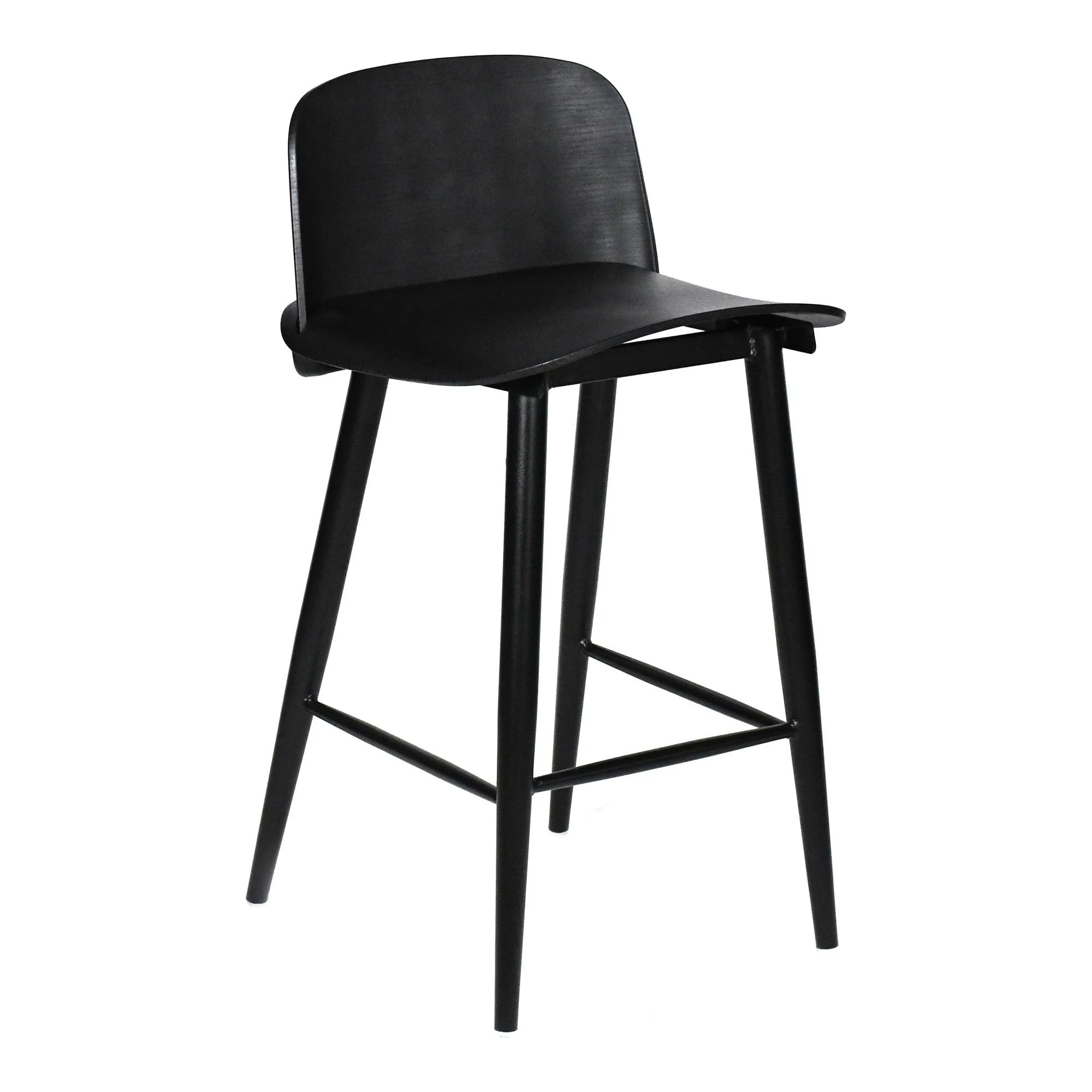 Looey Counter Stool Black - Set Of Two - Frankwebs