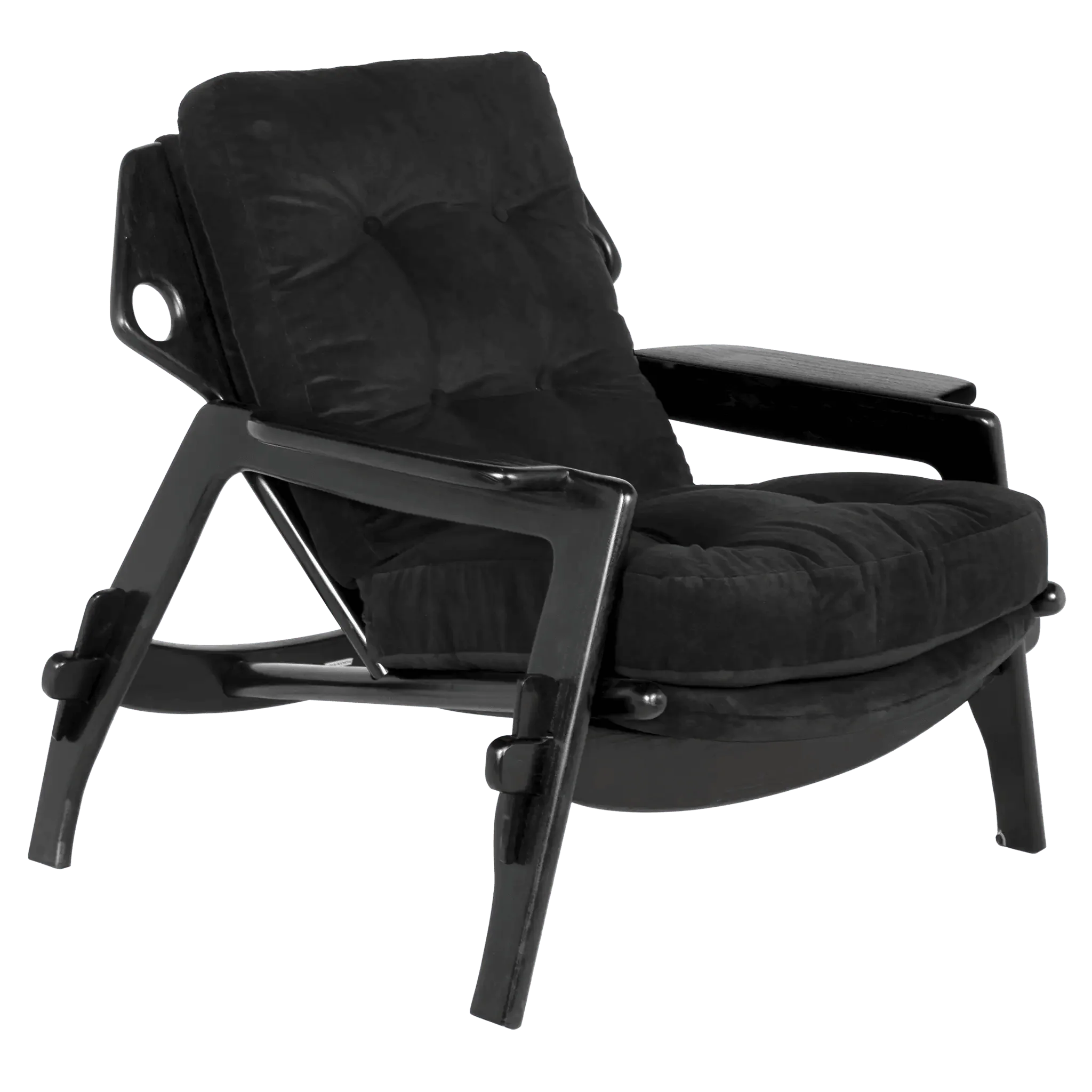 Pax Chair with cFc Performance Velvet Upholstery - Frankwebs