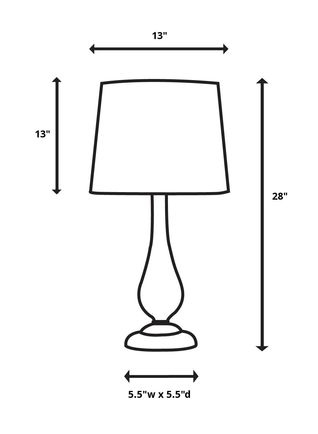 STACEY TABLE LAMP - Frankwebs