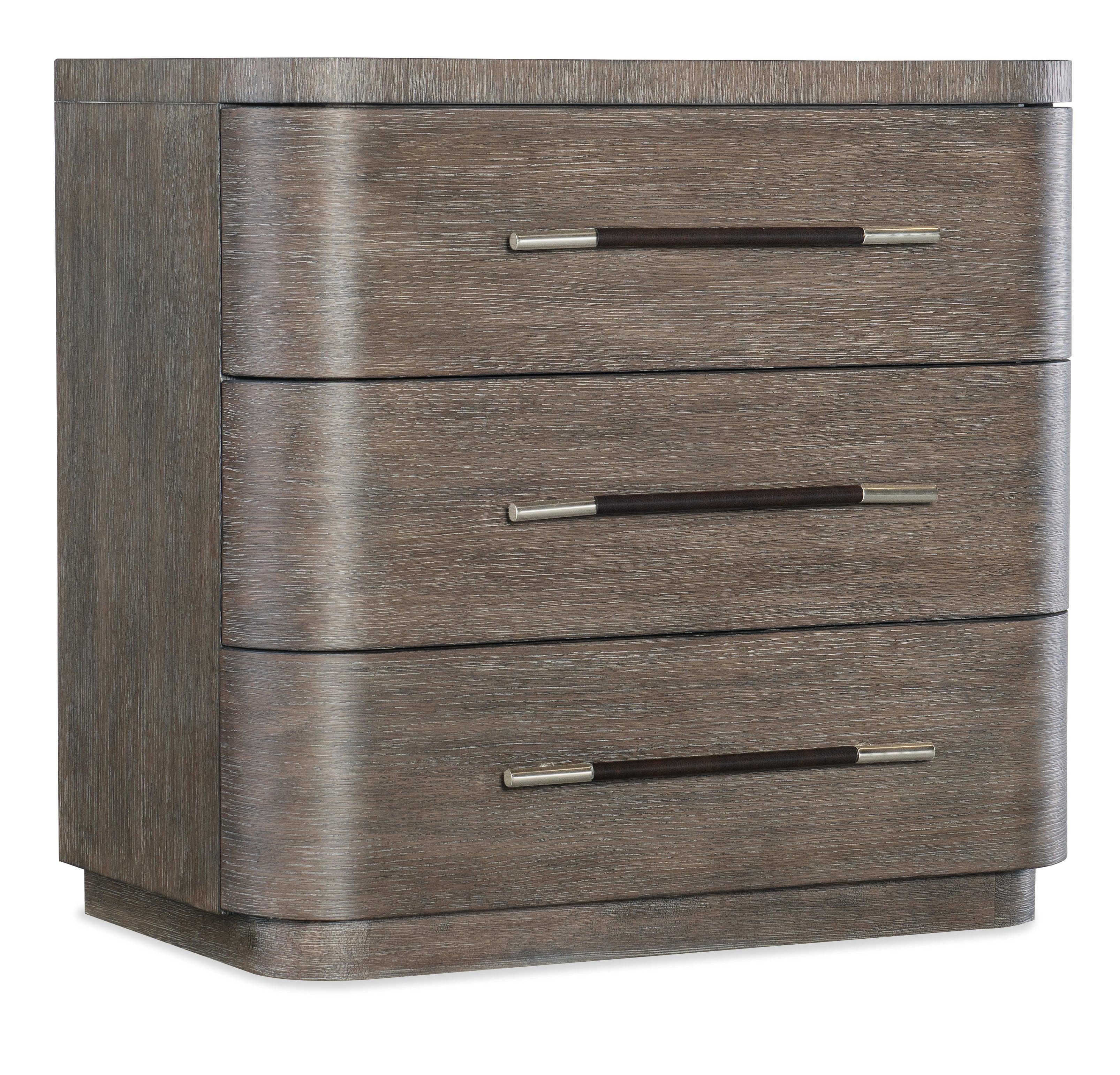 Modern Mood Three Drawer Nightstand - Frankwebs