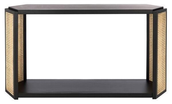 JOVIE RATTAN CONSOLE TABLE - Frankwebs