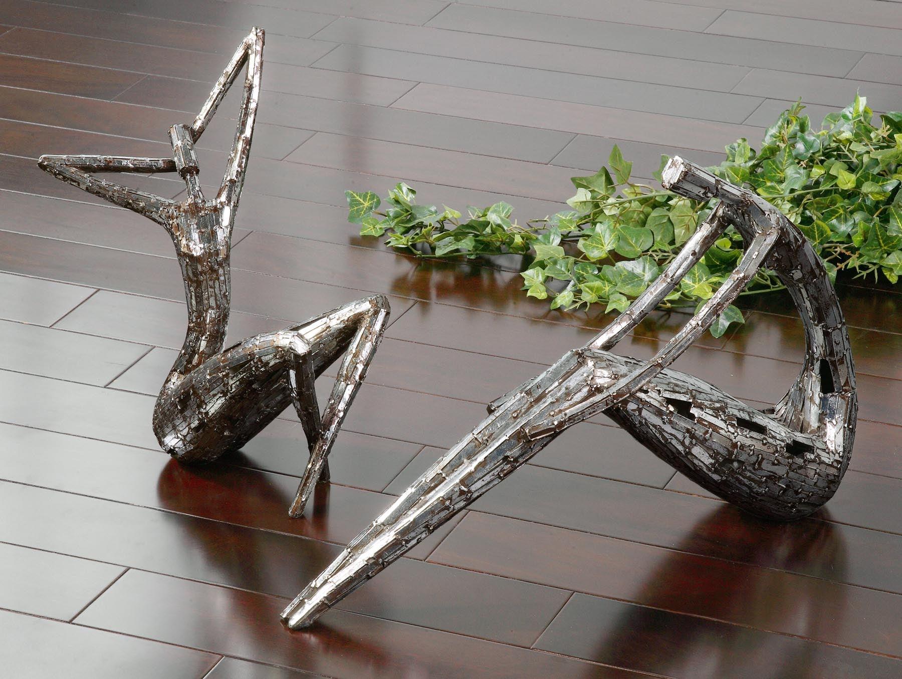 DAHY ANTIQUE SILVER STATUES, SET/2 - Frankwebs