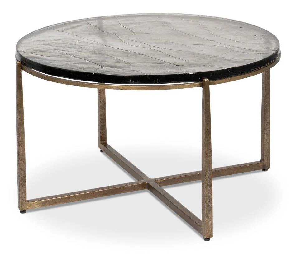Dorsey Round Coffee Table - Frankwebs