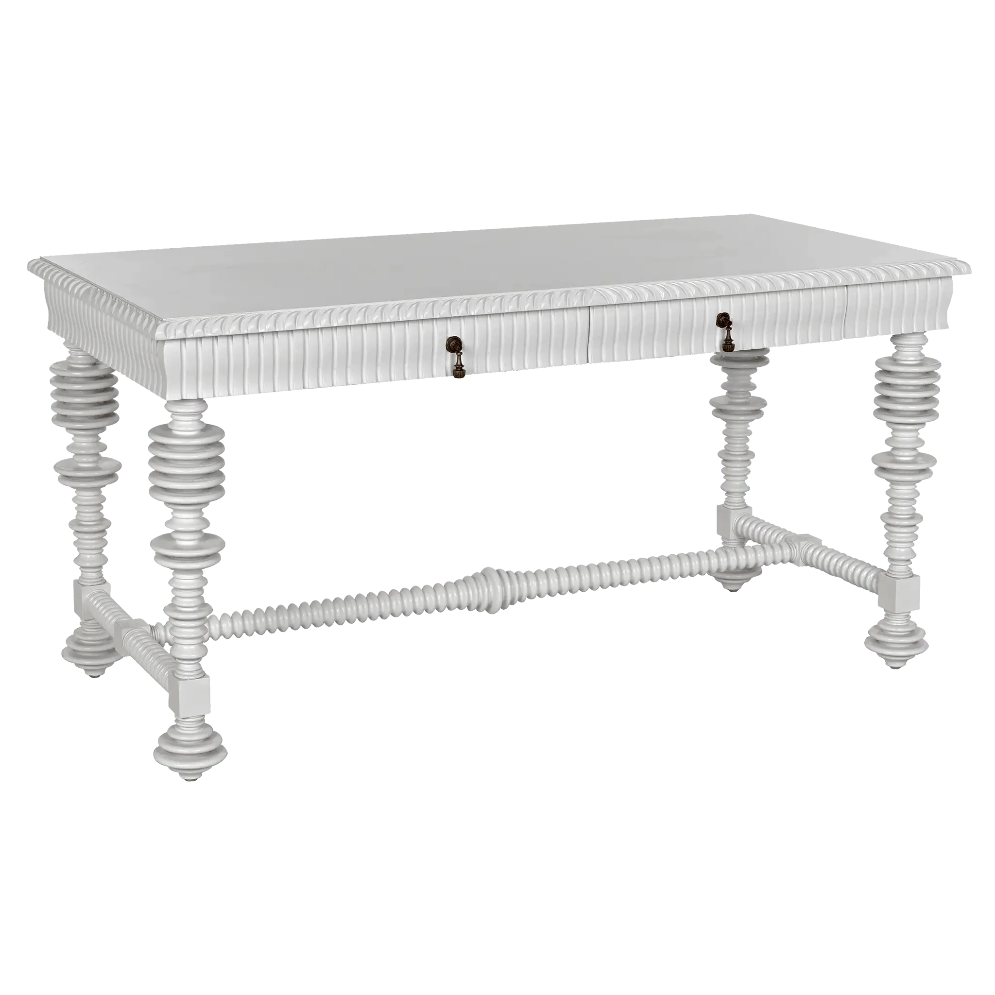 Portuguese Desk, Small, Solid White - Frankwebs