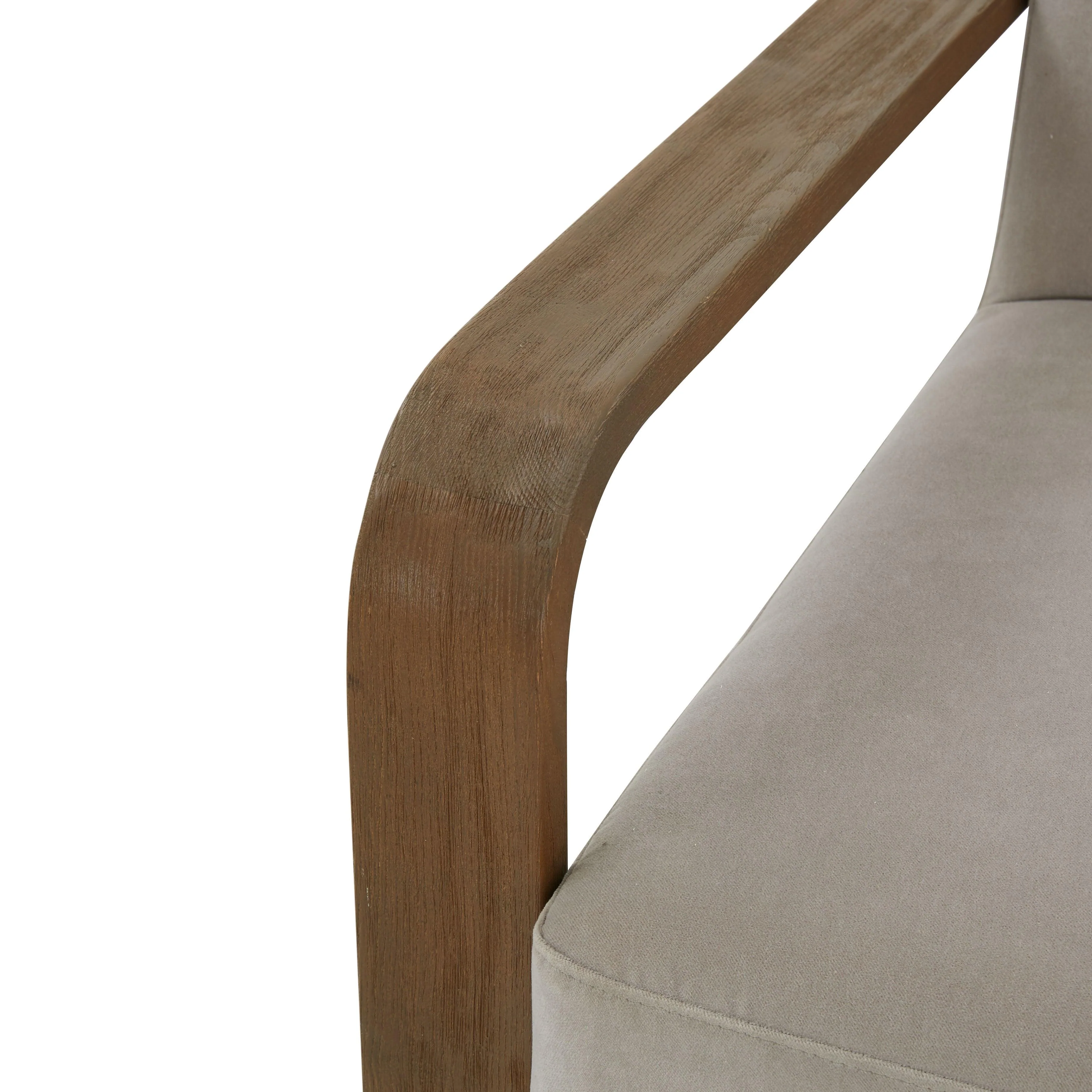 JAYSHAW WOOD FRAME ACCENT CHAIR - Frankwebs