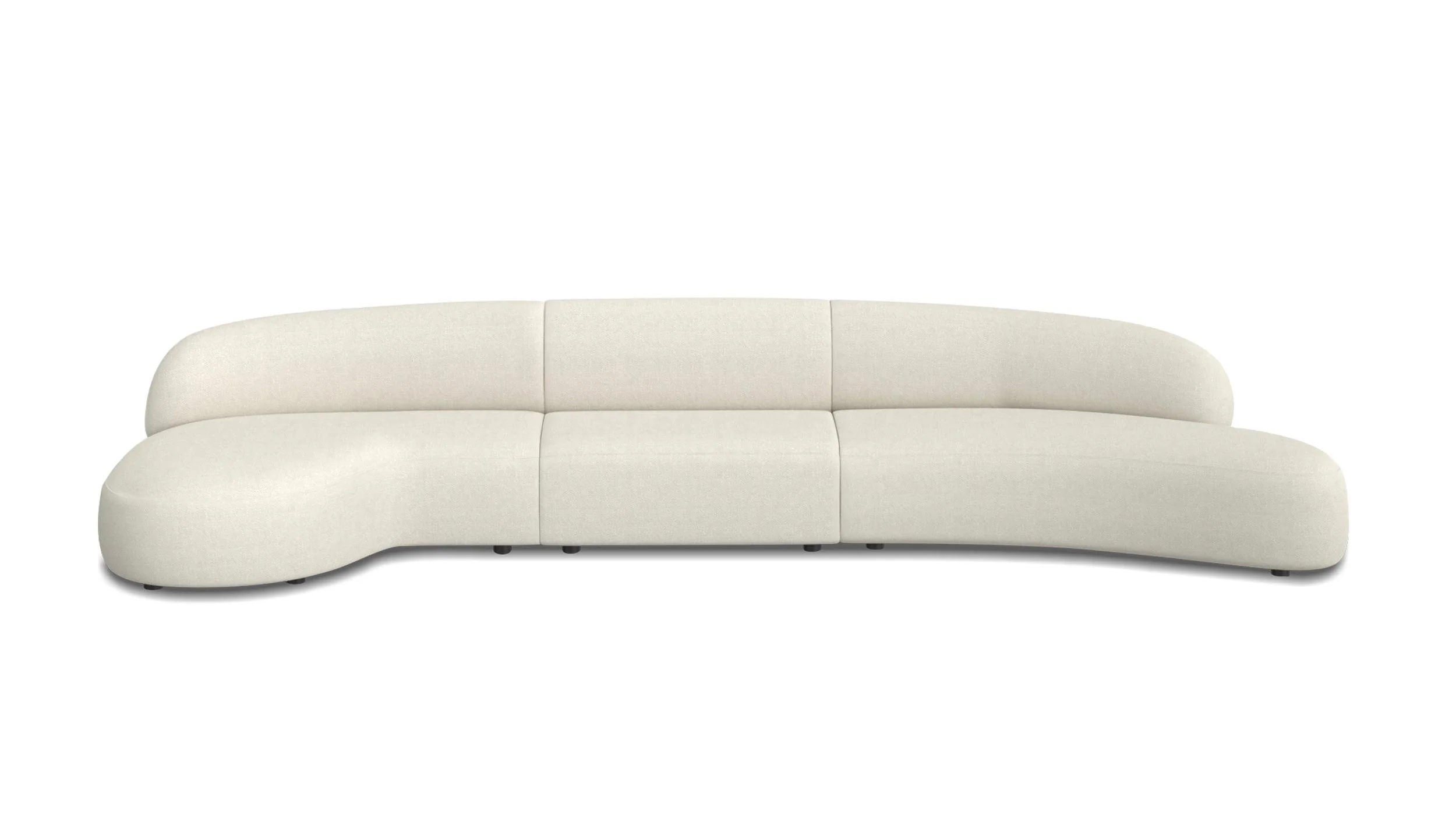 MORITZ Sectional 3-Piece Chaise Facing Left - Frankwebs
