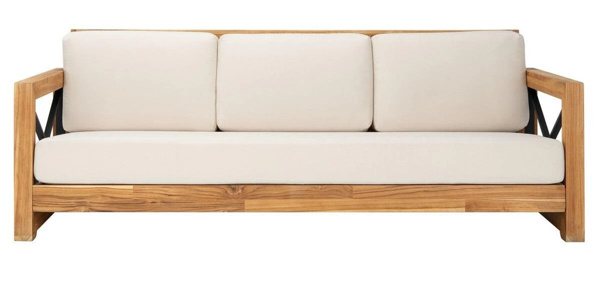 ANDROS BRAZILIAN TEAK PATIO SOFA - Frankwebs