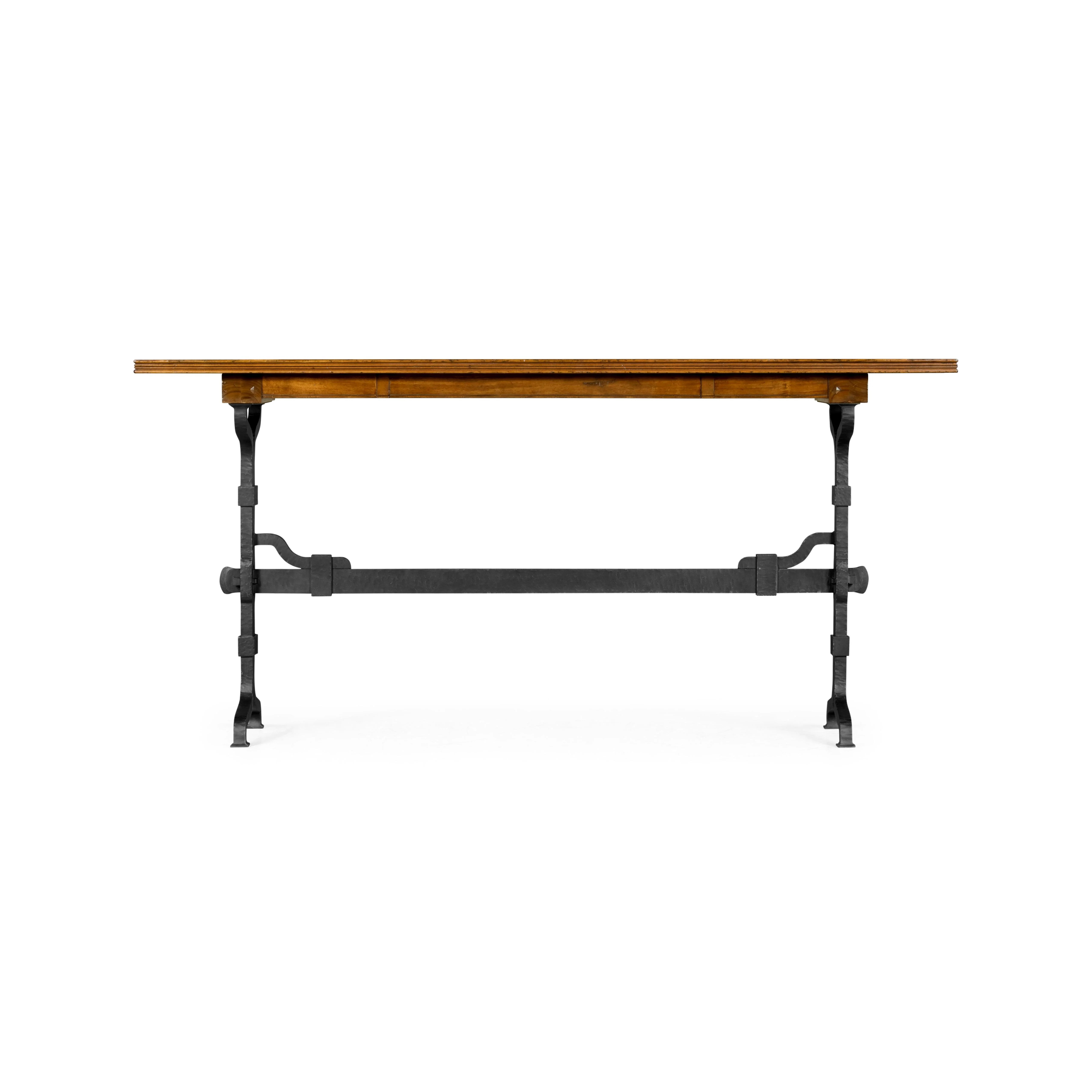Casual Accents Country Walnut Hunt Table - Frankwebs